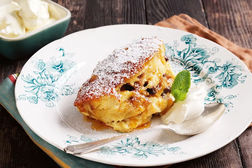 Panettone Bread and Butter Pudding