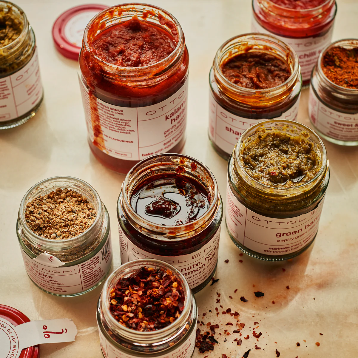 Ottolenghi Rose, Pomegranate and Lemon Harissa (170g) ALT Image 2