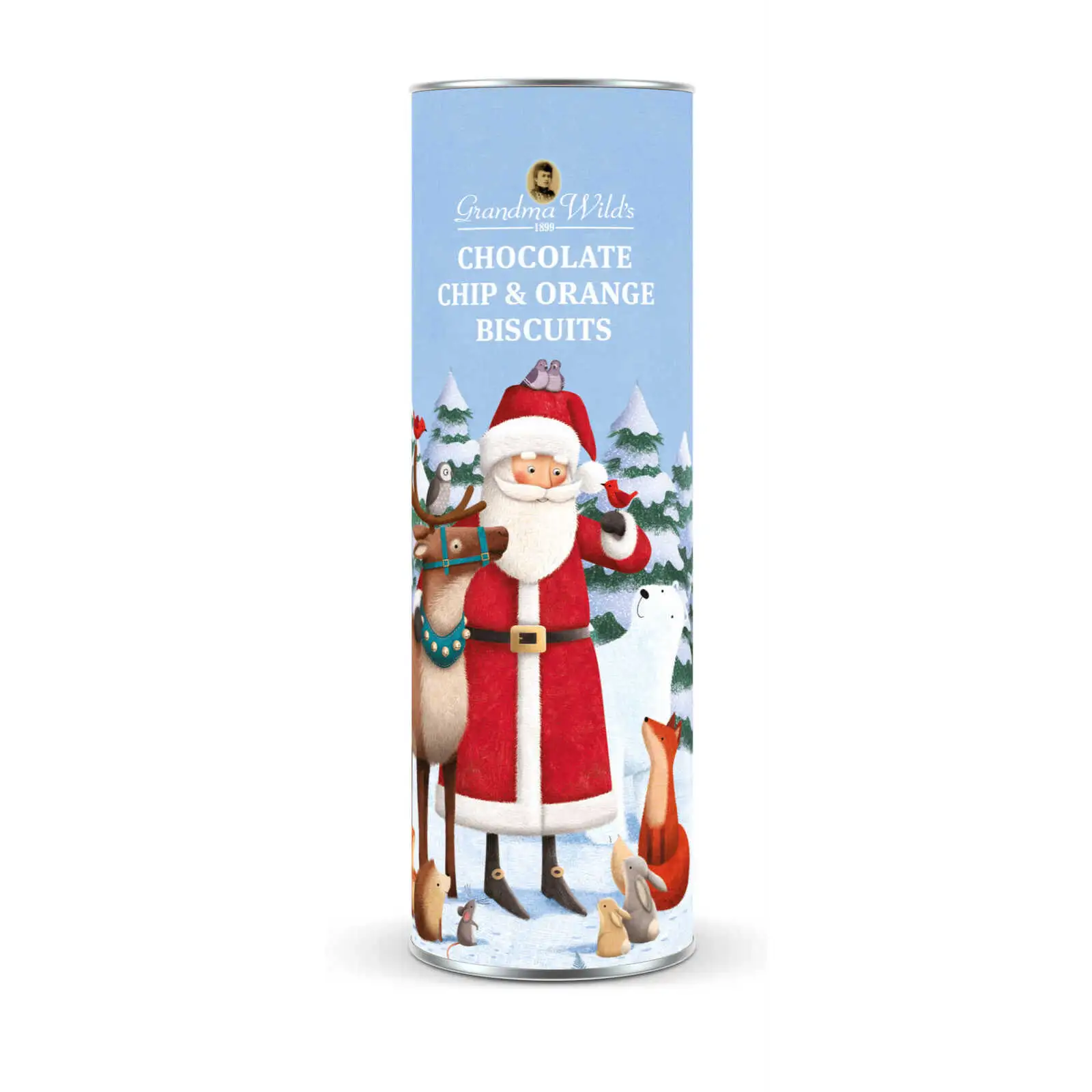Grandma Wild's - Santa & Reindeer Giant Tube (200g)