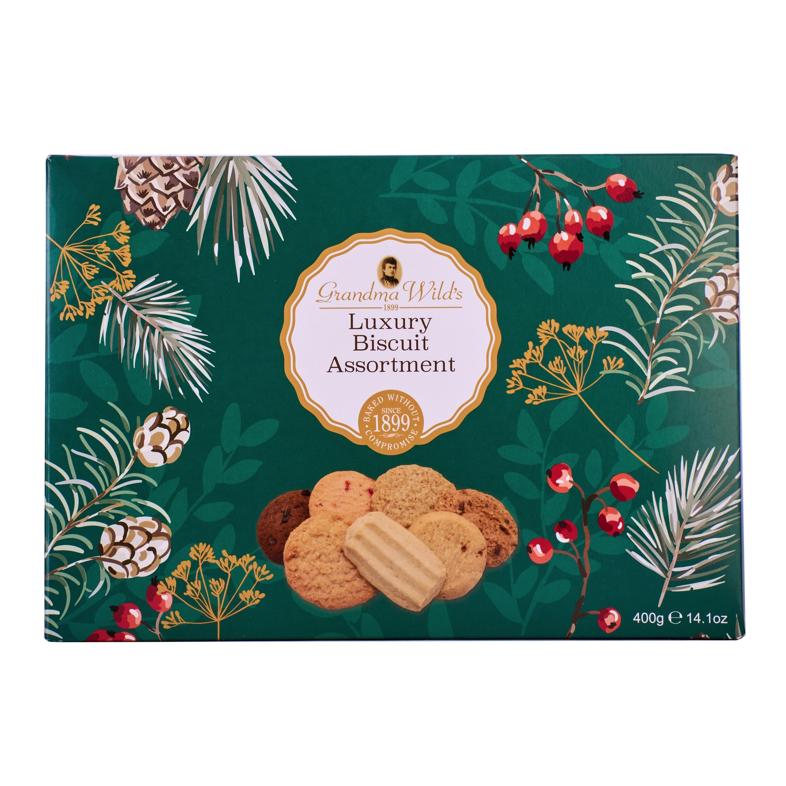 Grandma Wild's Luxury Biscuit Assortment (400g)