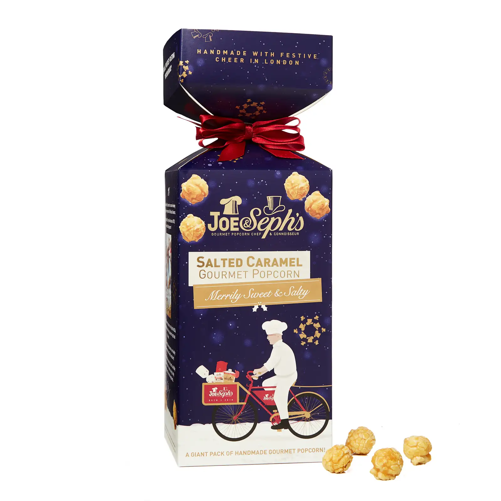 Joe & Seph's Salted Caramel Festive Cracker Box (85g)