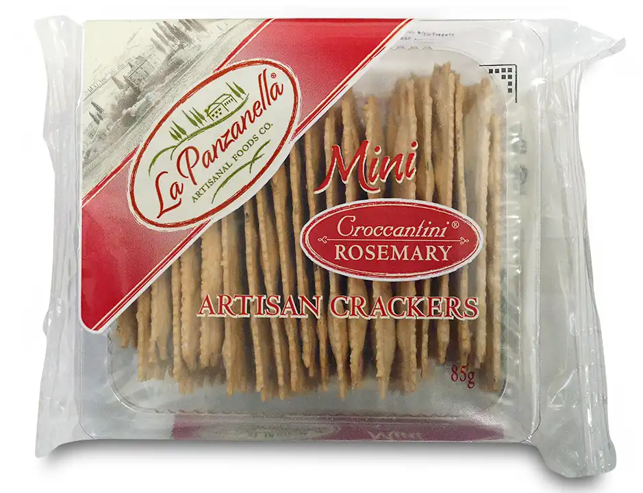 Buy La Panzanella Mini Croccantini Rosemary 85g The Gourmet Pantry