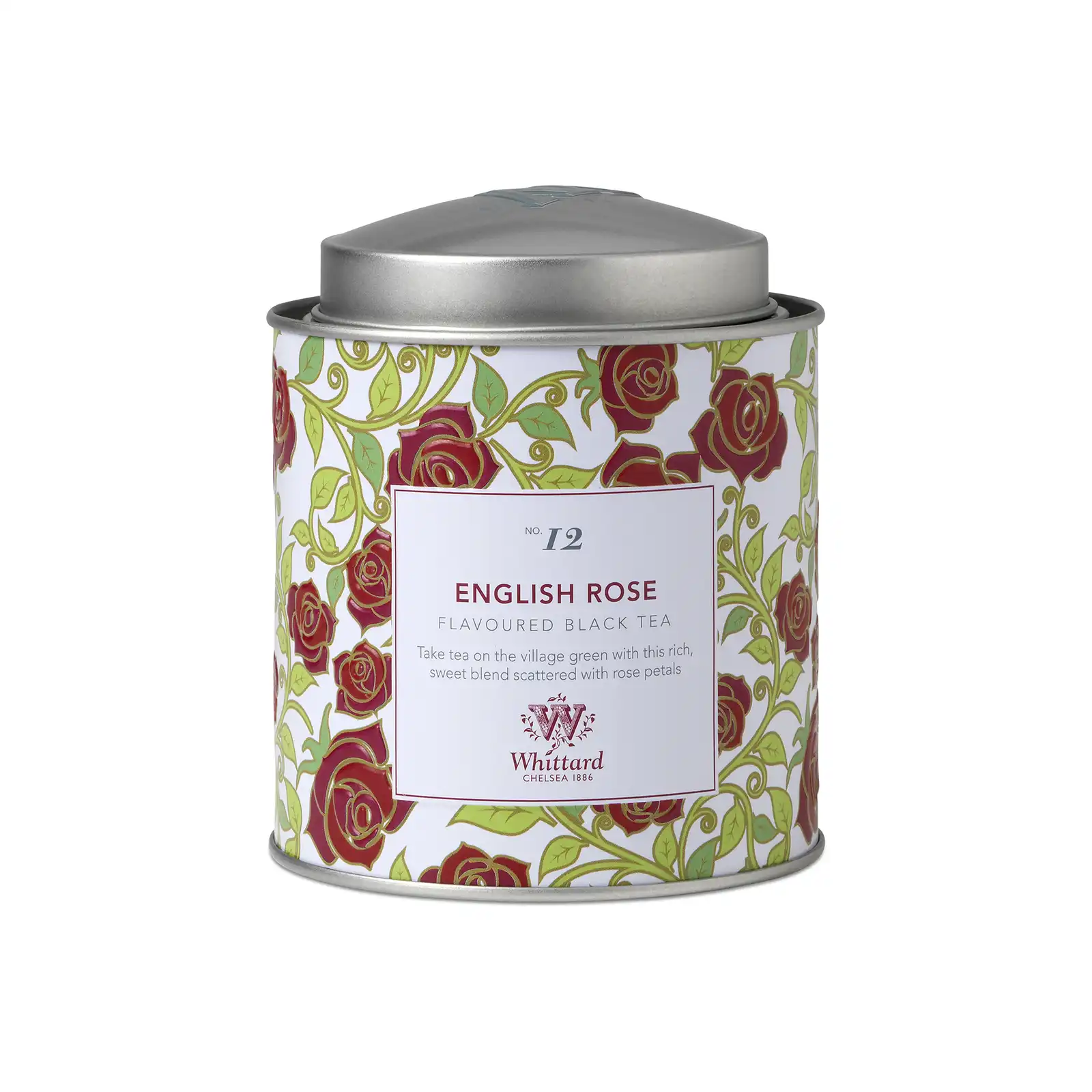 Whittard TD English Rose Loose Tea Caddy 100g