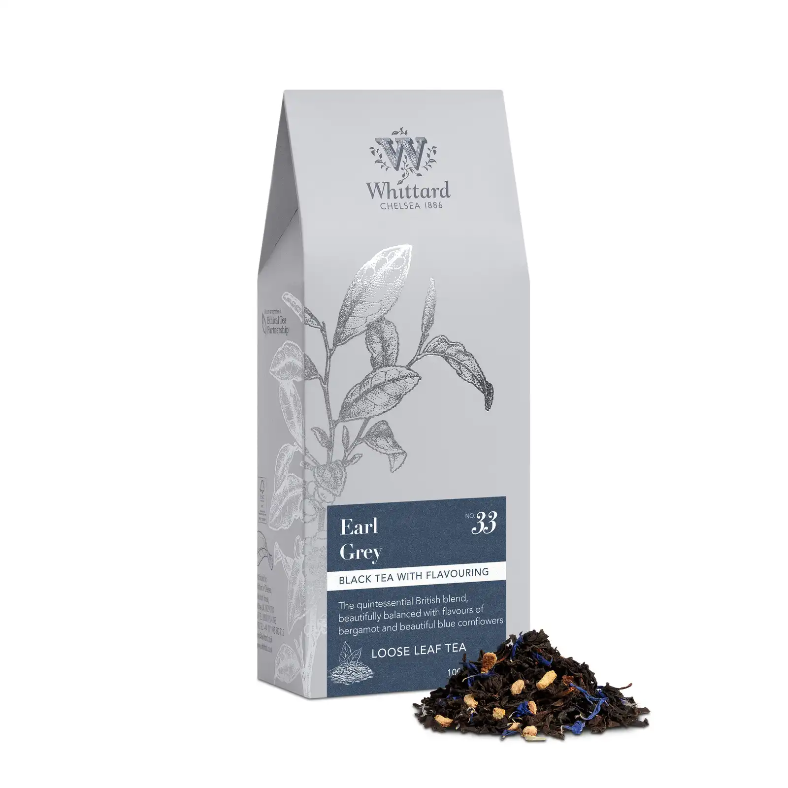 Whittard Classic Pouch - Earl Gray 100g