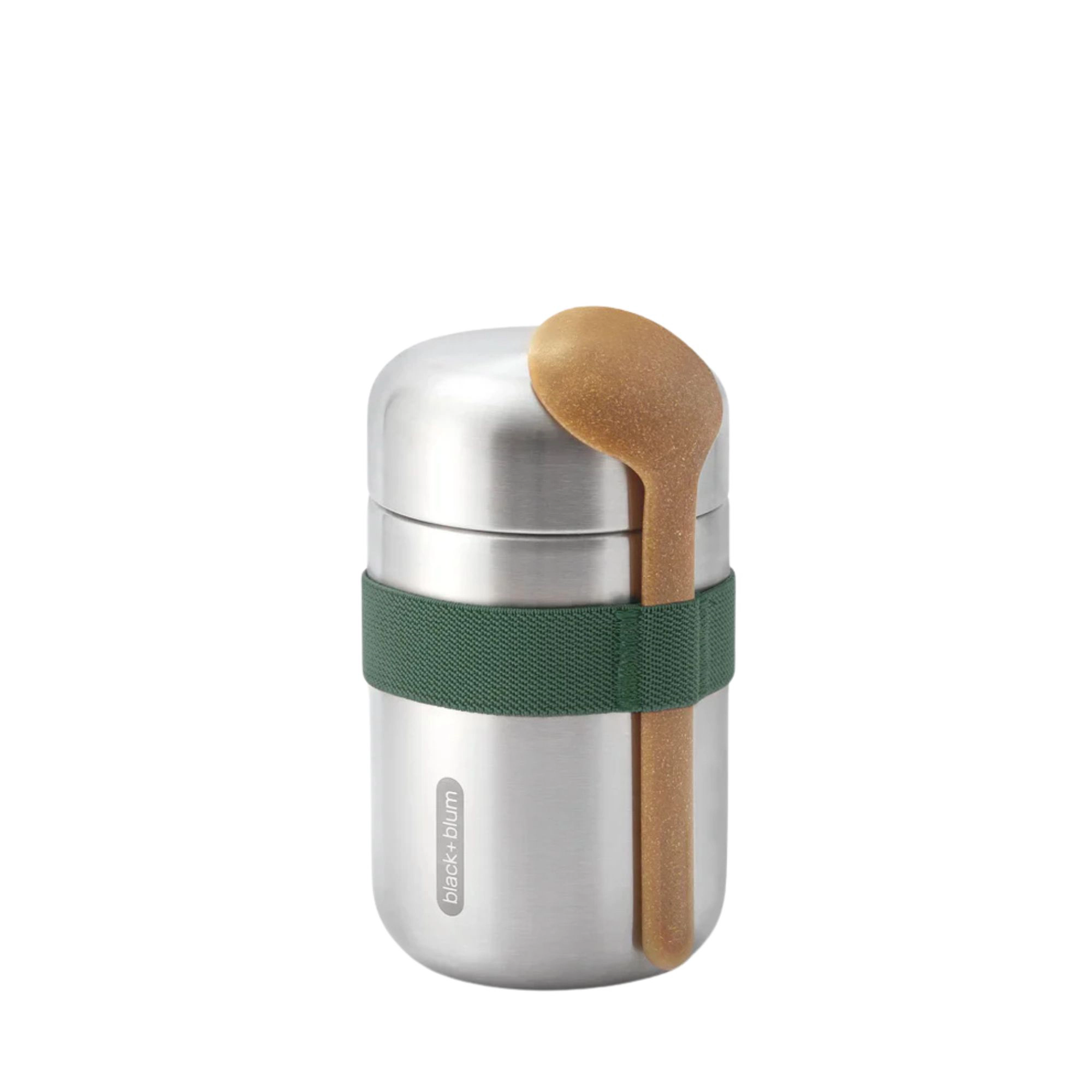 Black+Blum Food Flask .4L Stainless Steel Olive