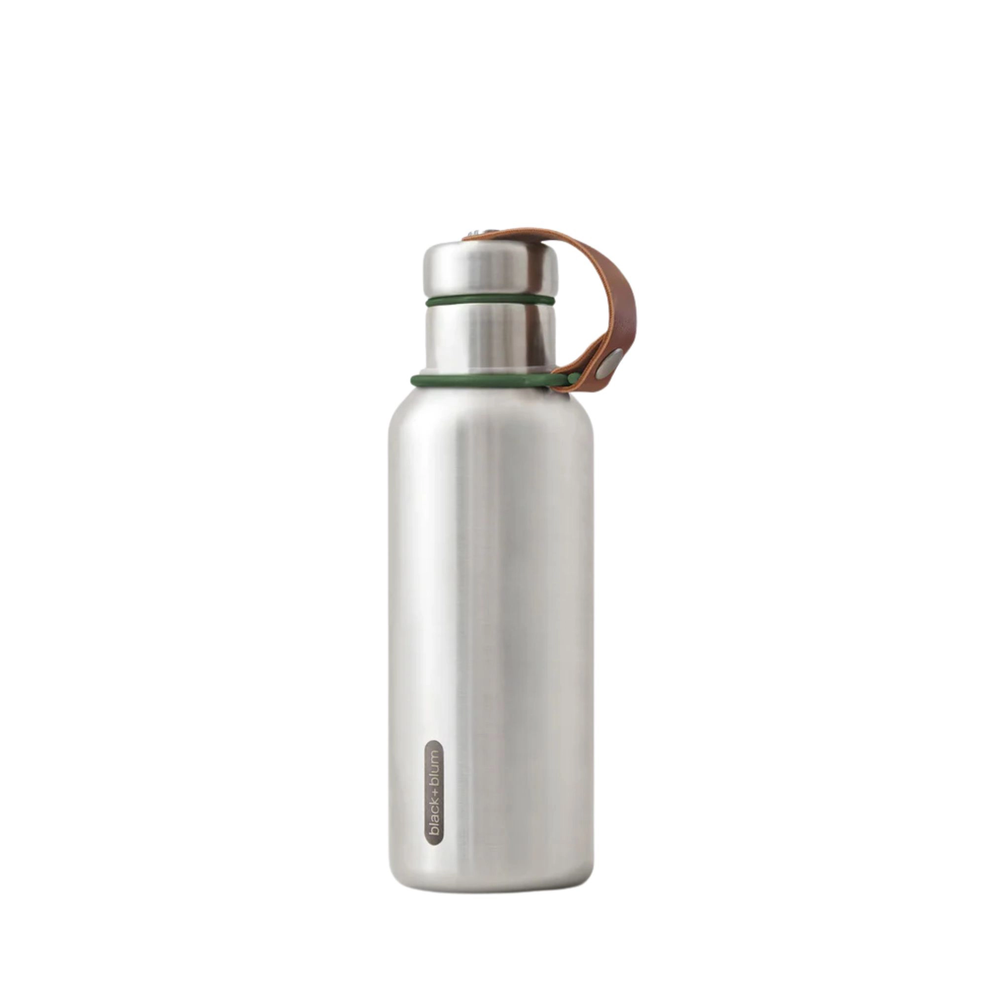 Black+Blum Insulated Water Bottle .5L Stainless Steel Olive