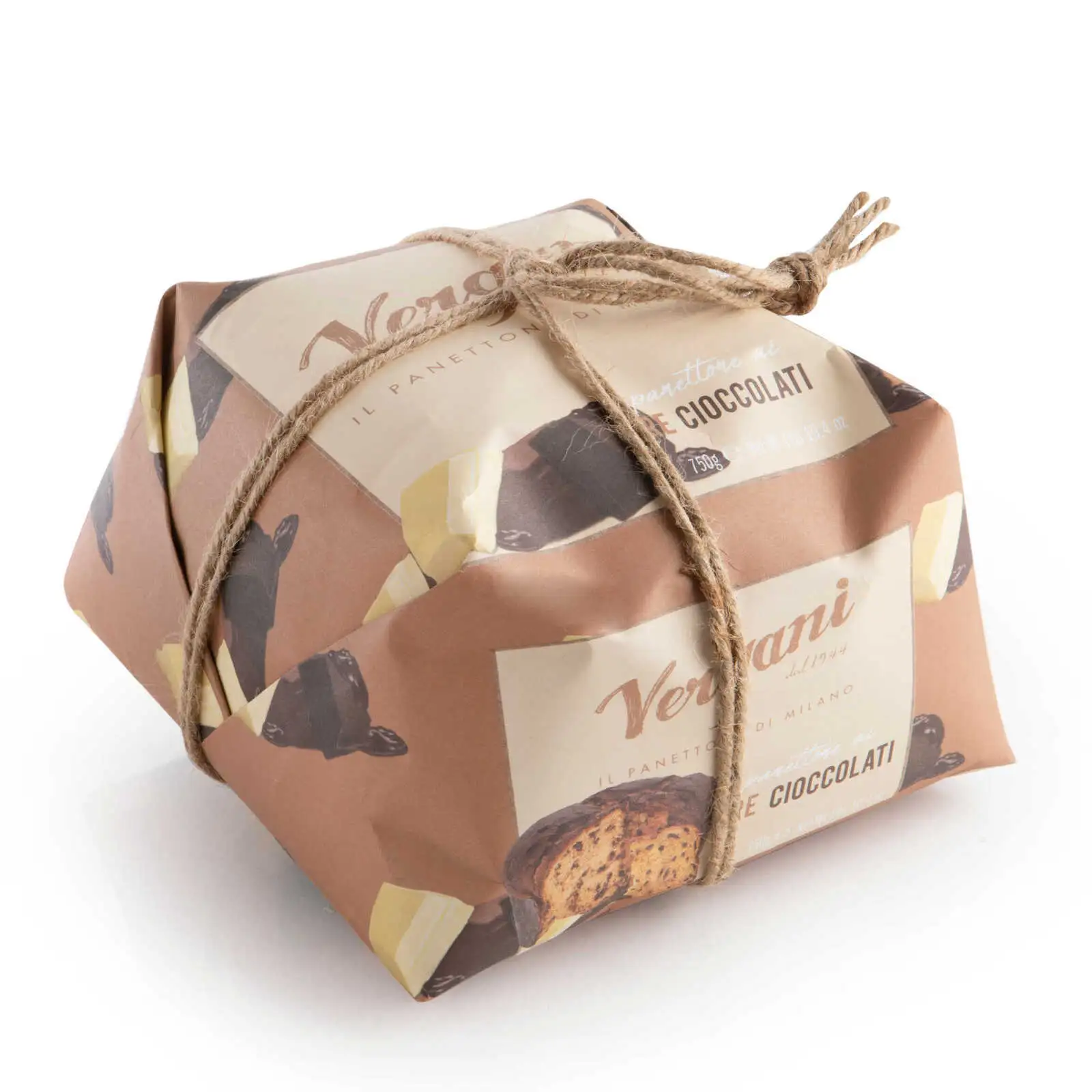 Vergani Panettone Gourmet - Three Chocolate