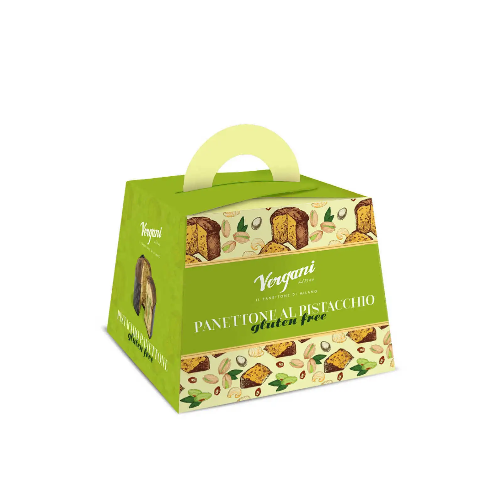 Vergani Panettone - Gluten Free with Pistachio
