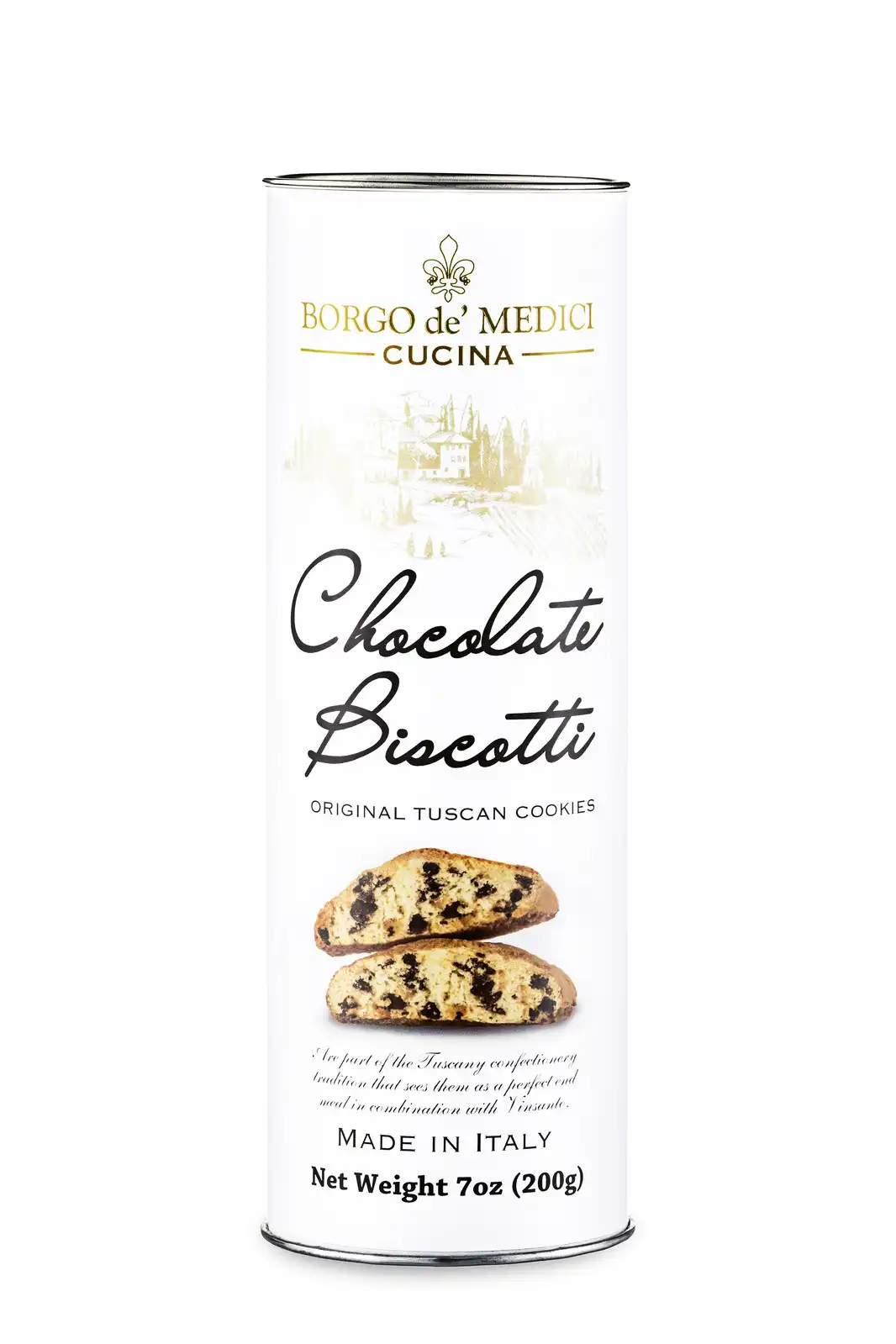 Borgo De Medici - Chocolate Biscotti in Tube