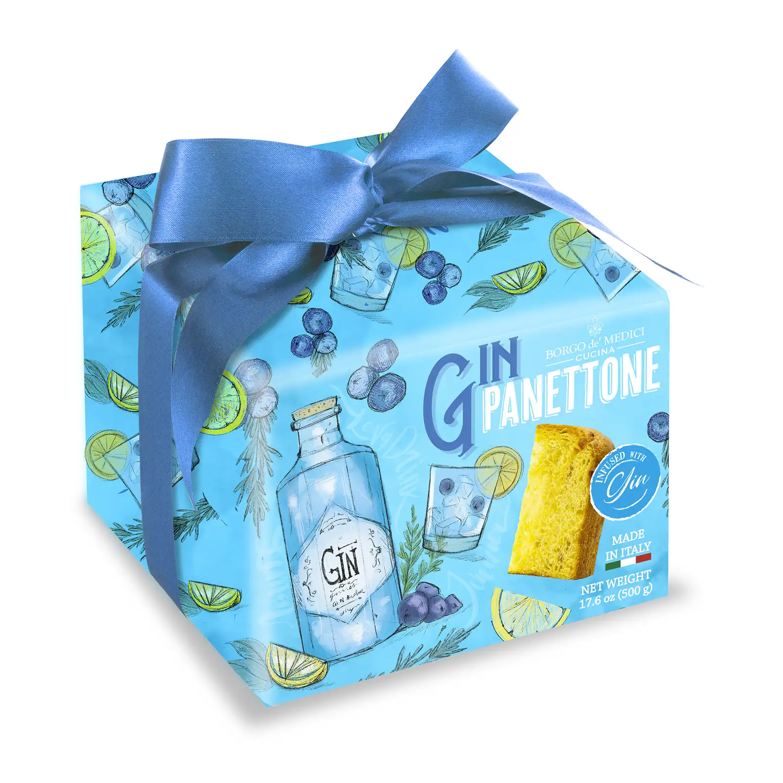 Borgo De Medici - Panetonne - Gin Drunken (500g)