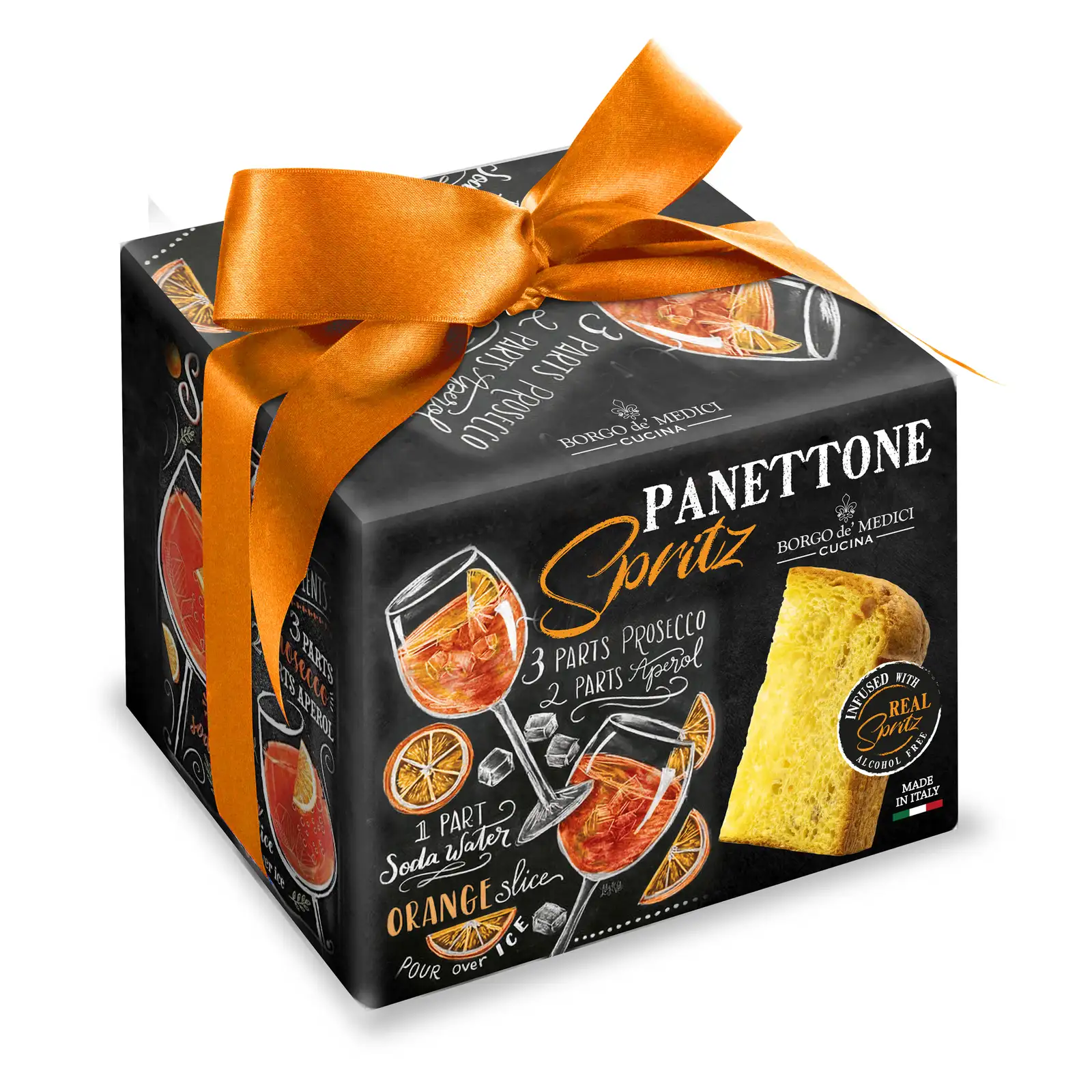 Borgo De Medici - Panetonne - Drunken Spritz Infused (500g)