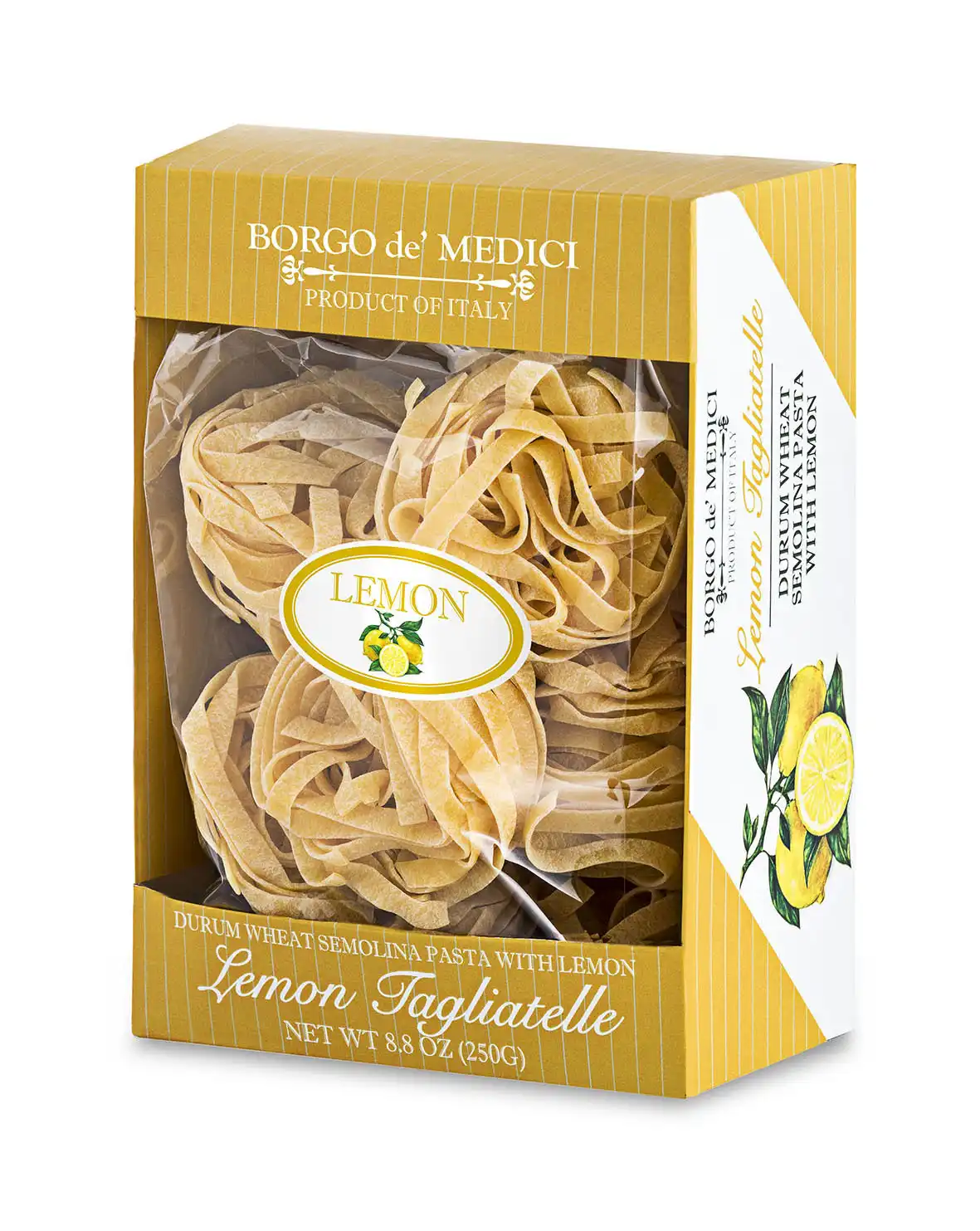 Borgo De Medici - Lemon Flavoured Tagliatelle Pasta in Box