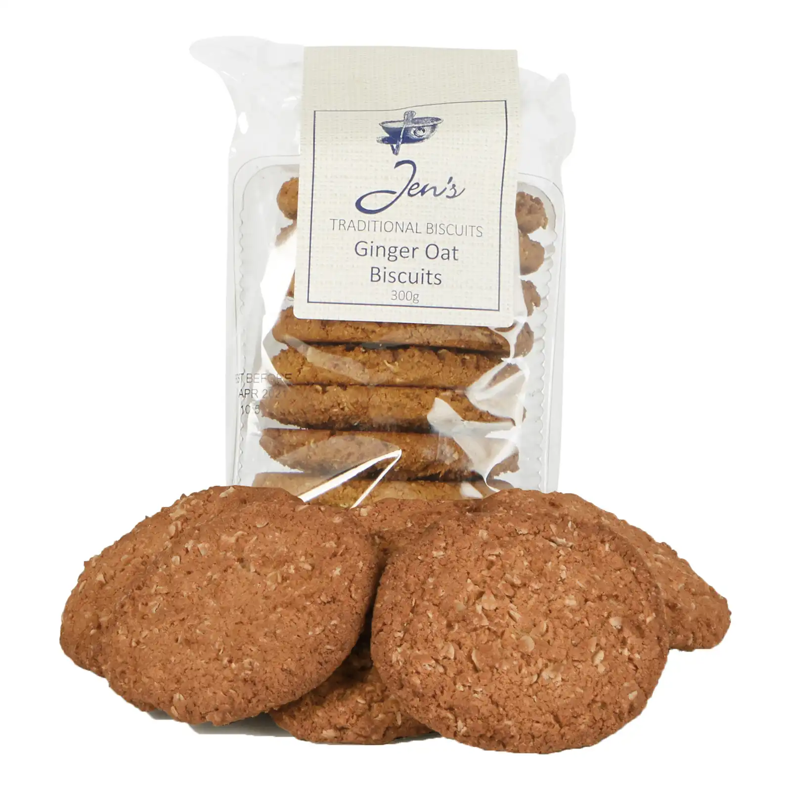 Jens Ginger Oat Biscuits 300g