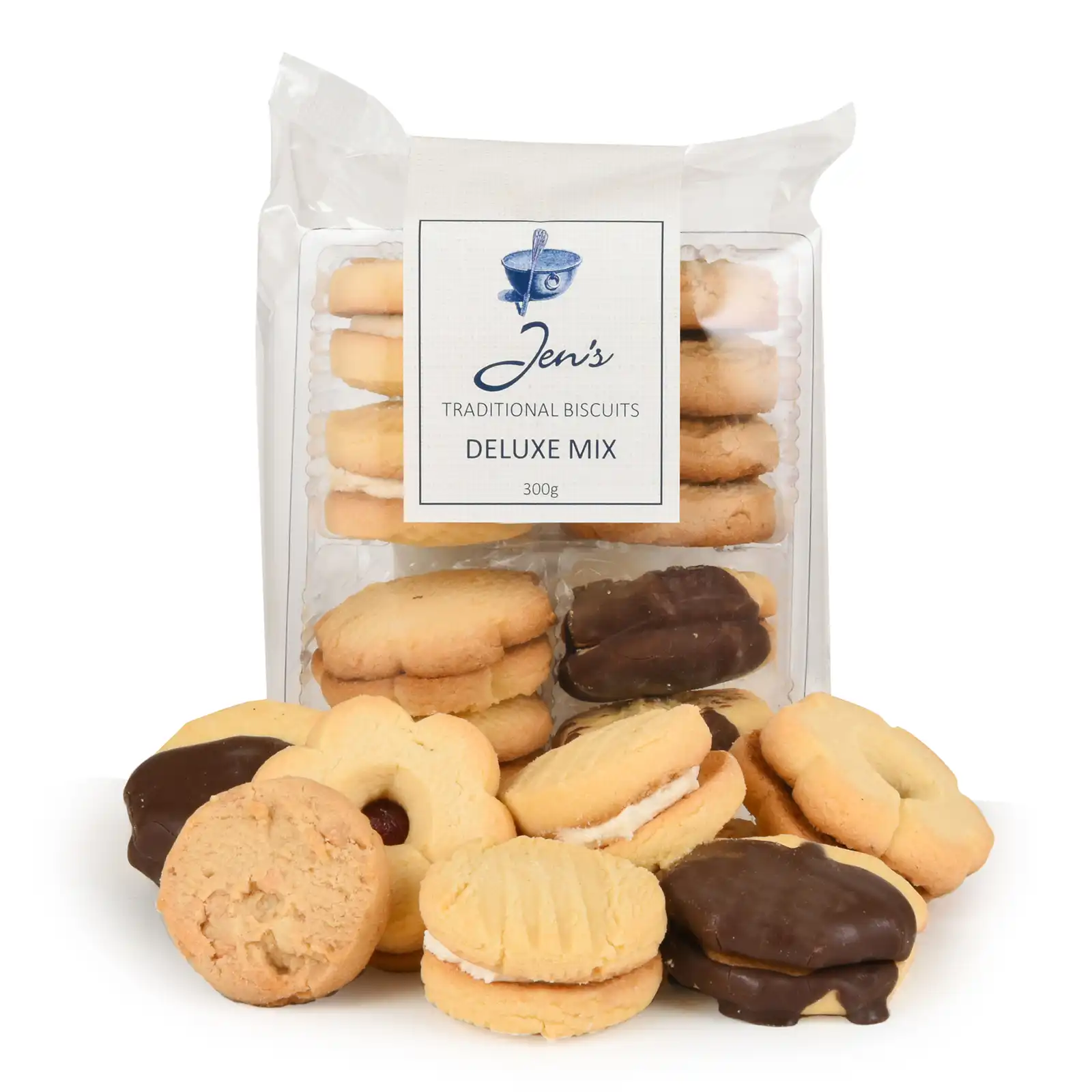 Jens Traditional Biscuits Deluxe Mix 300g