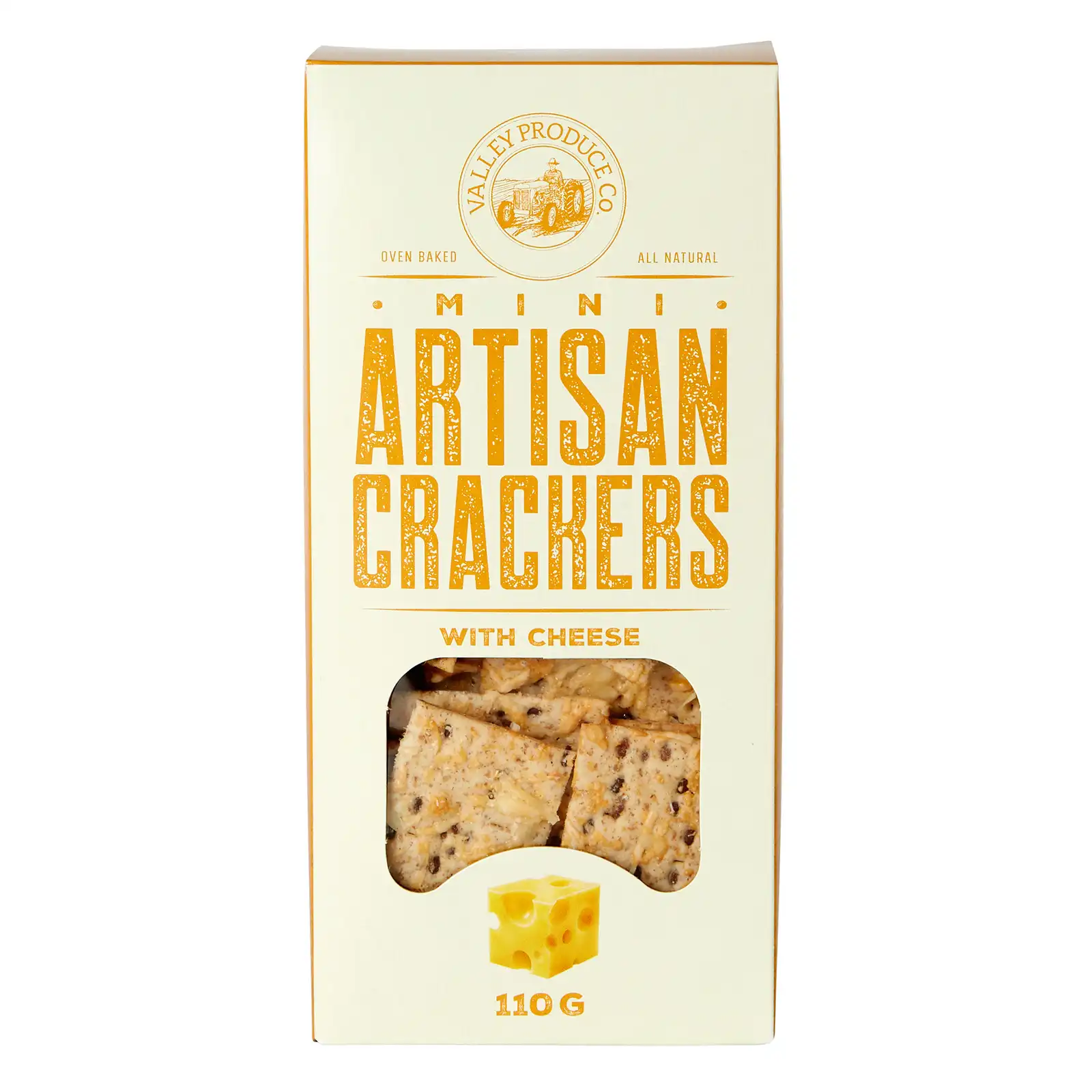 Mini Artisan Crackers with Cheese 110g