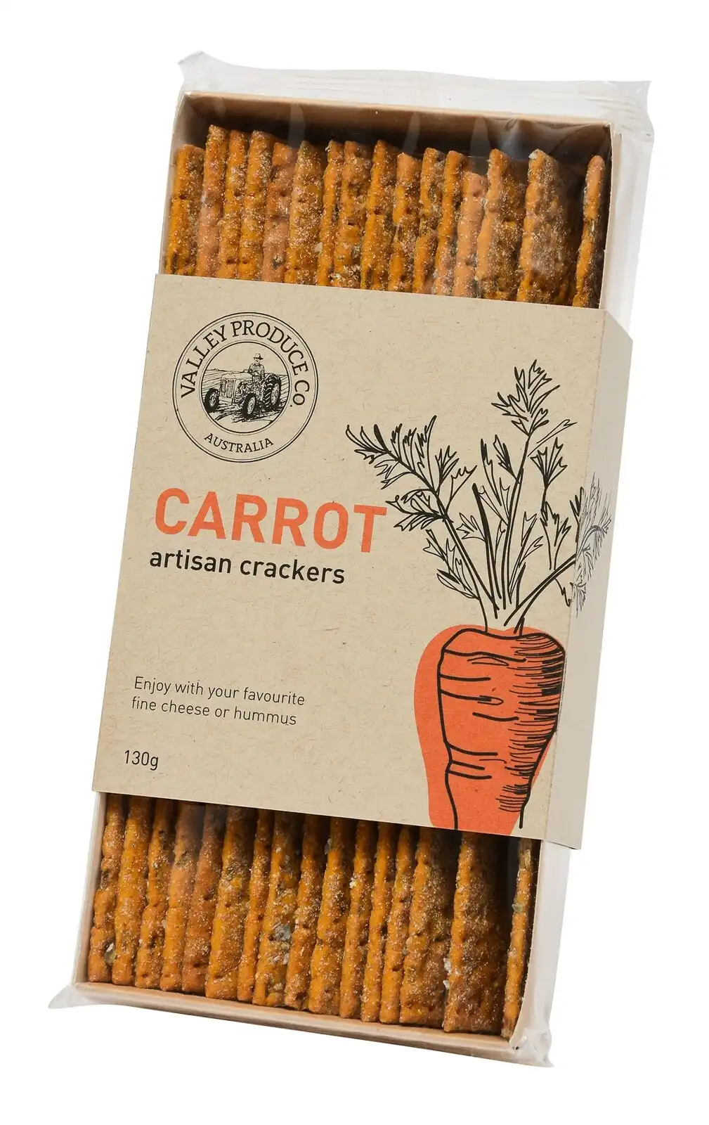 VPC Artisan Flatbread Carrot 130g