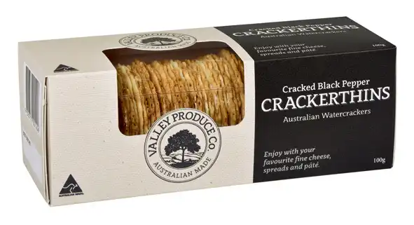 VPC Crackerthins Cracked Black Pepper 100g 