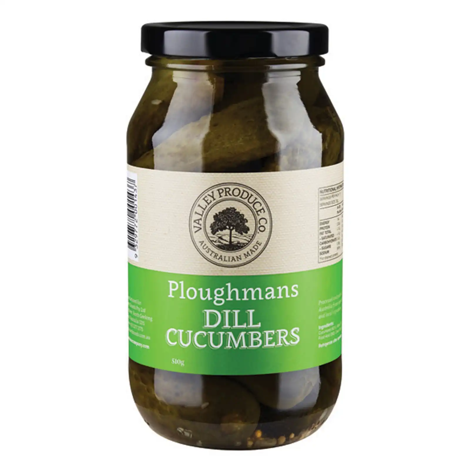 VPC Ploughmans Dill Cucumbers 510g 