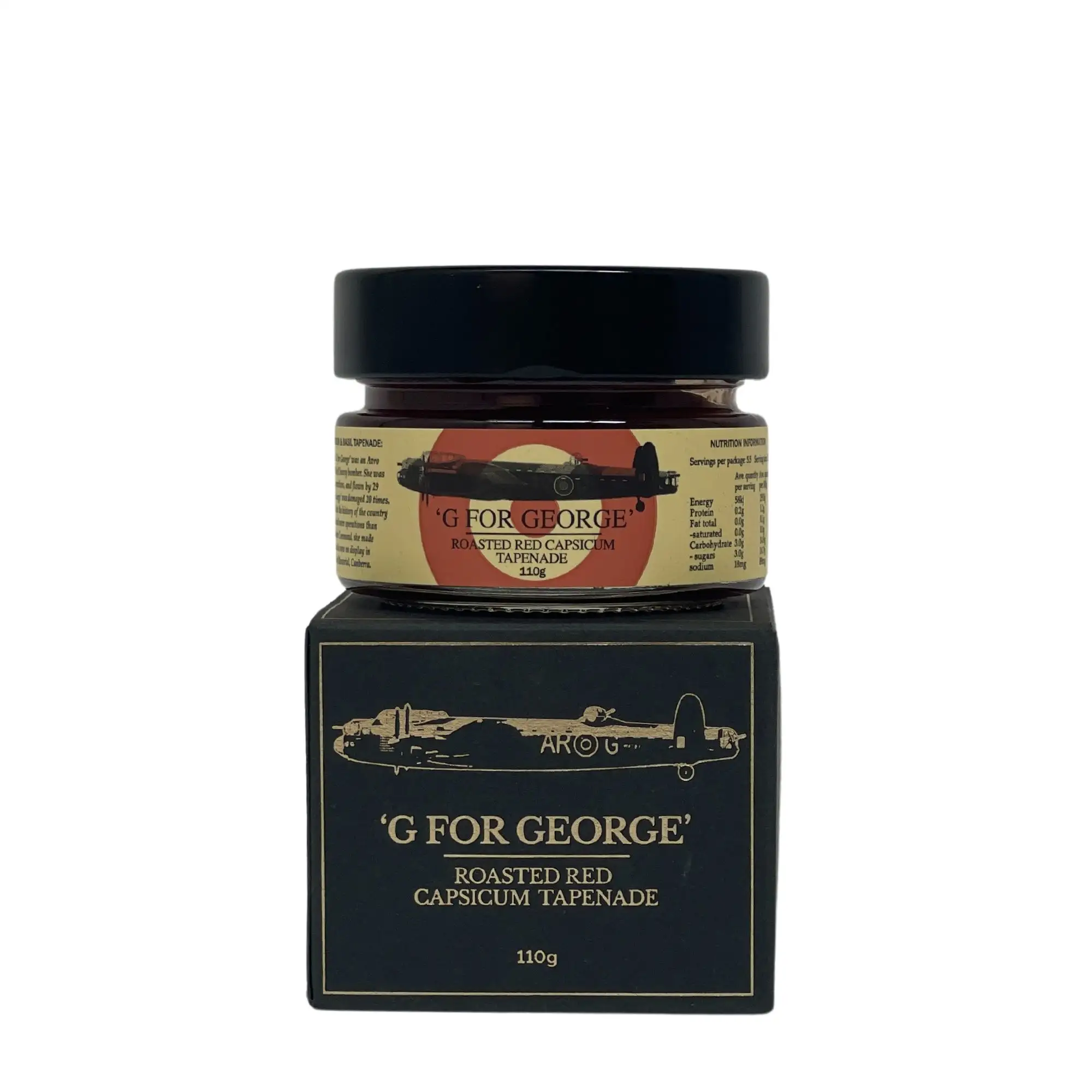 TRCC G For George Roasted Red Capsicum Tapenade - 110g