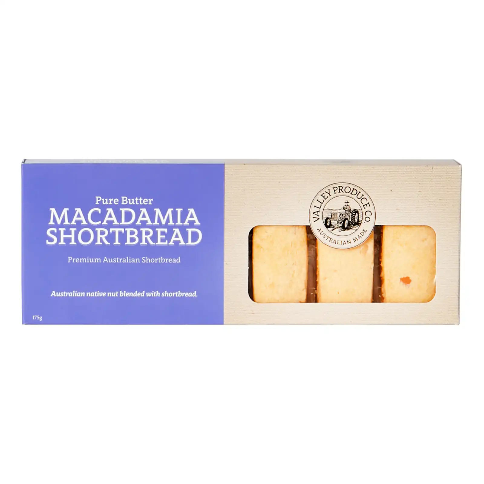 VPC Shortbread Macadamia 175g 