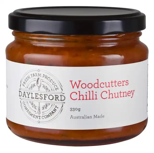 DCC Woodcutters Chilli Chutney 330g