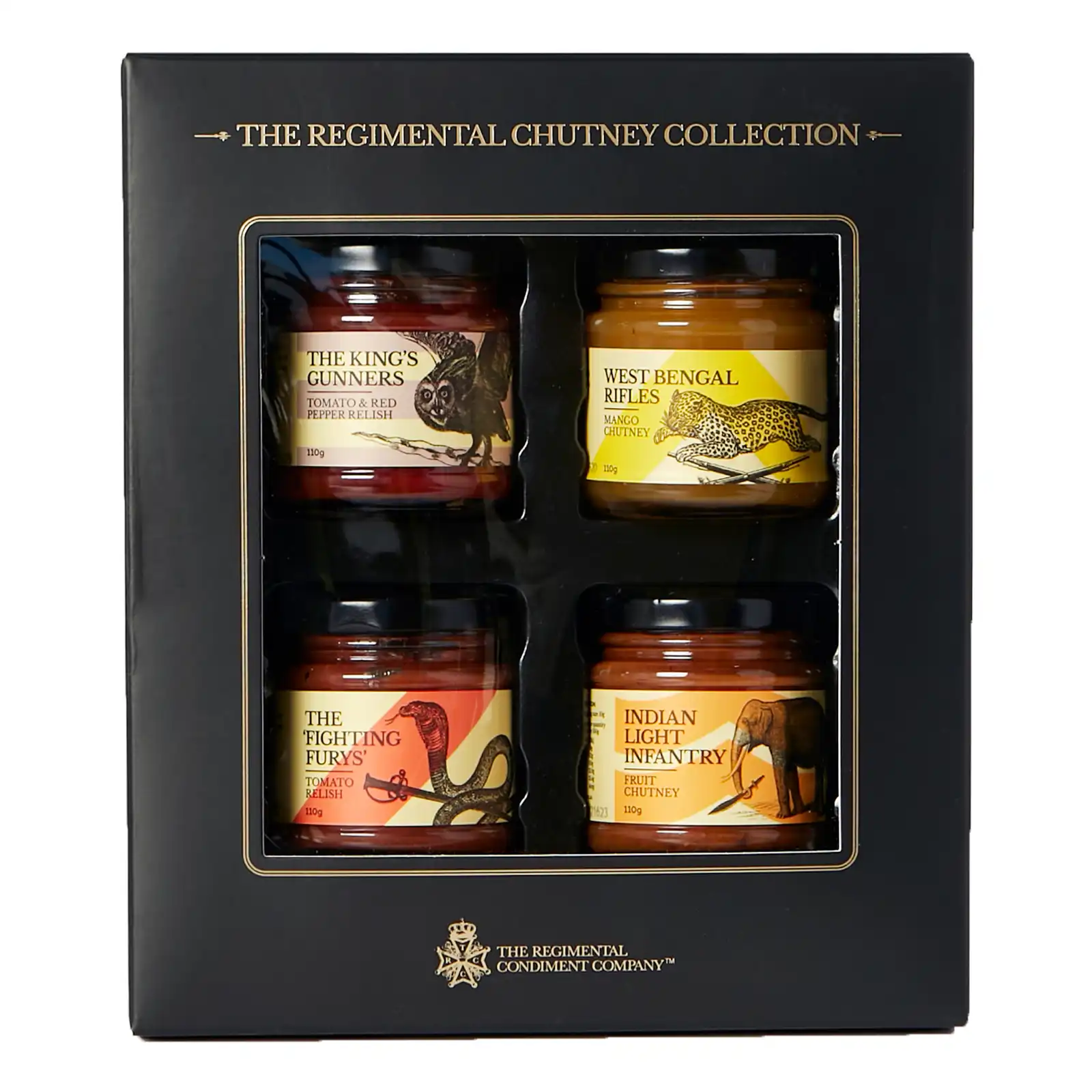 TRCC - The Regimental Chutney Collection - 4 Pack Chutney Collection