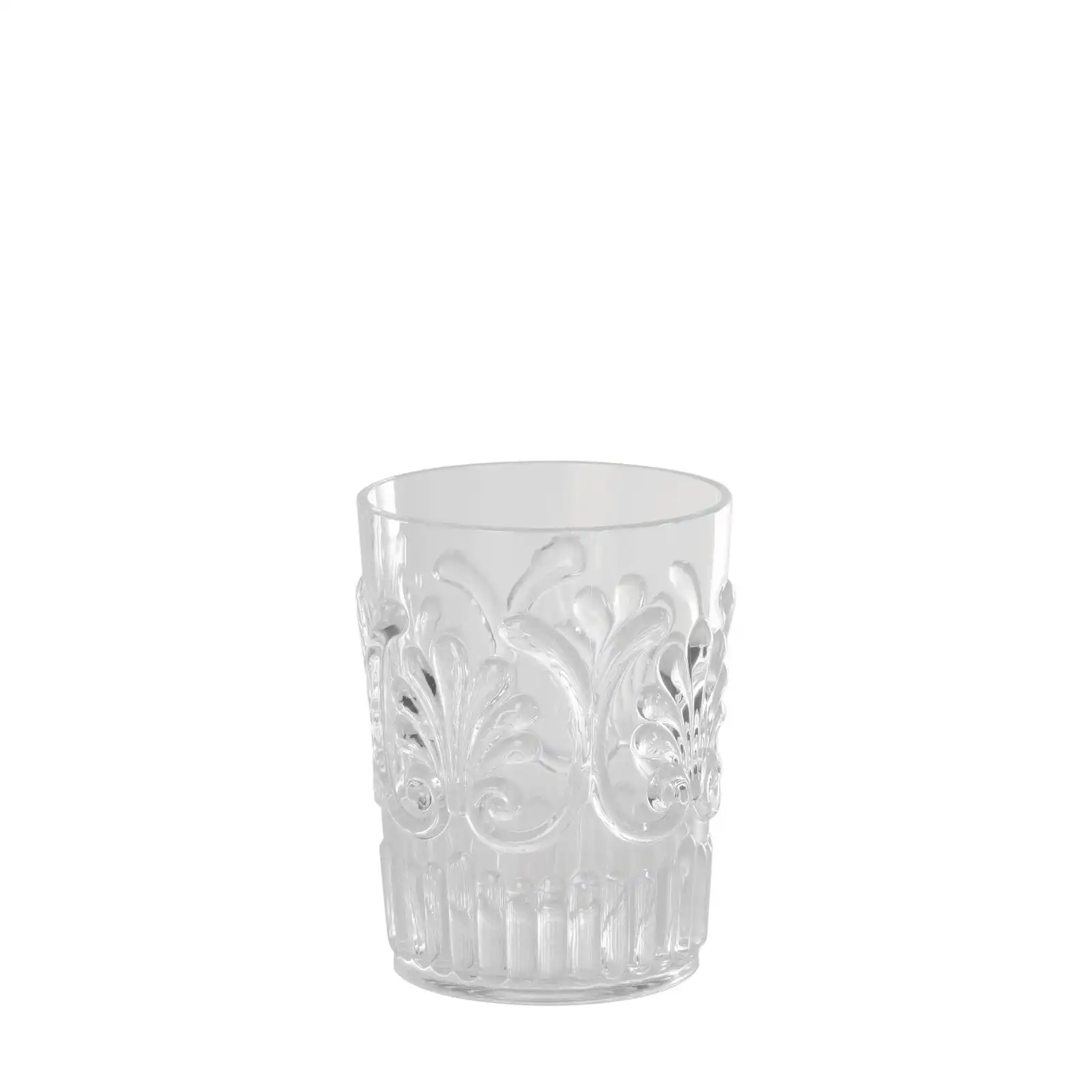 Royal Ascot Acrylic Tumbler Scallop Clear