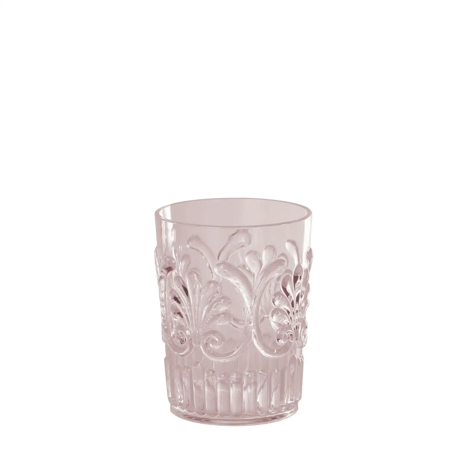 Royal Ascot Acrylic Tumbler Scallop Blush