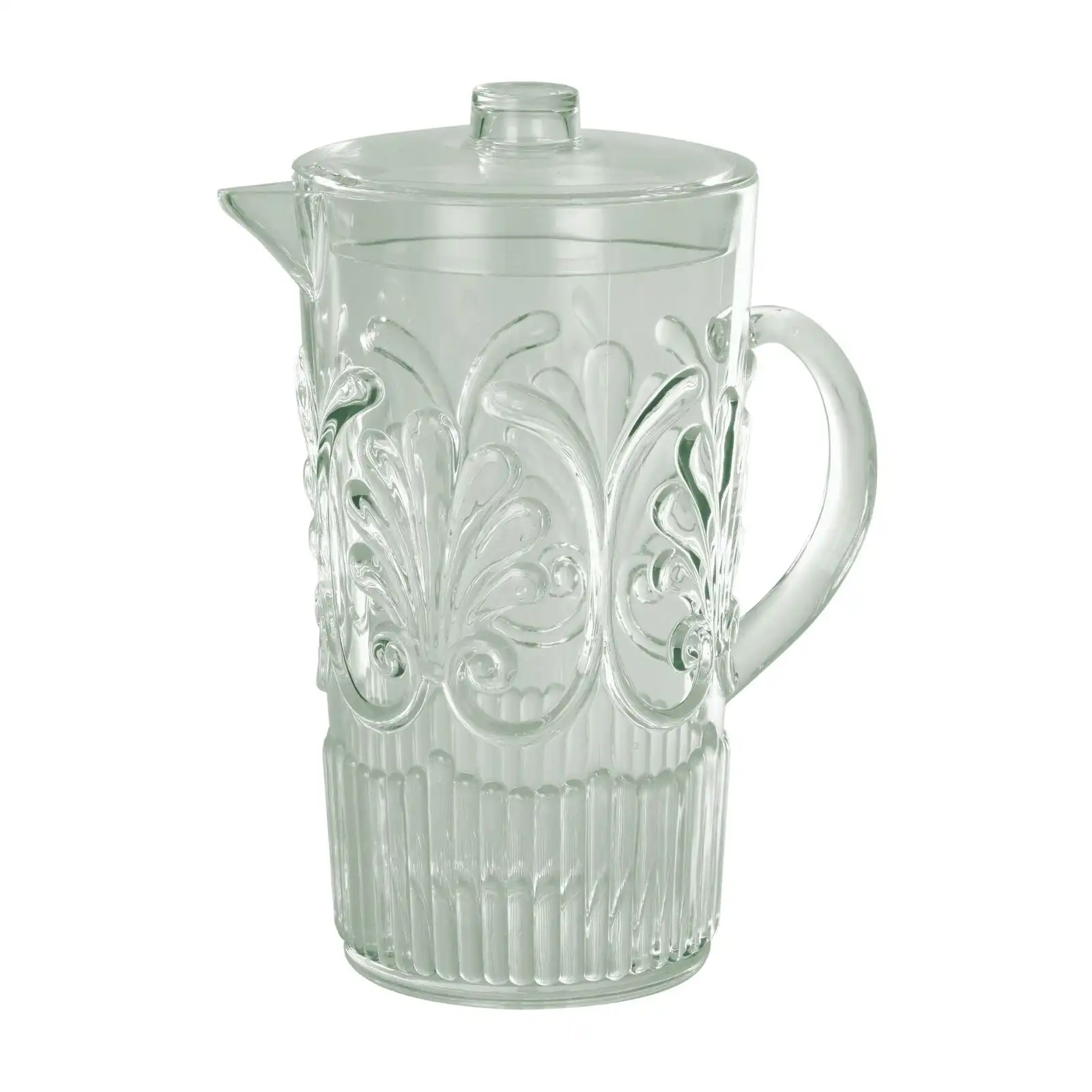 Royal Ascot Acrylic Scallop Des Pitcher Sage Green