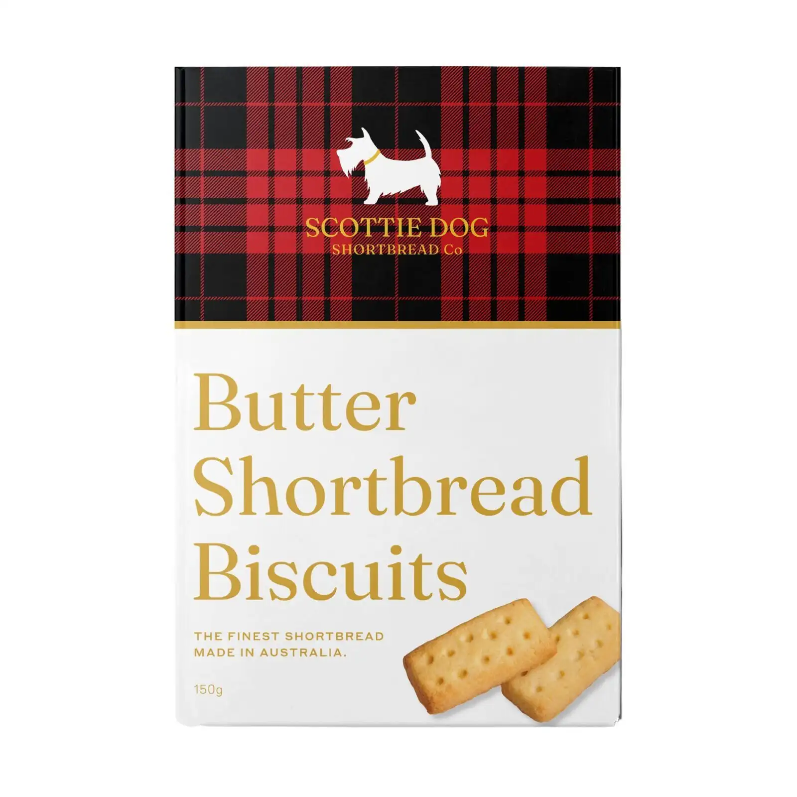 Scottie Dog Shortbread Co Butter Shortbread Biscuits (150g)