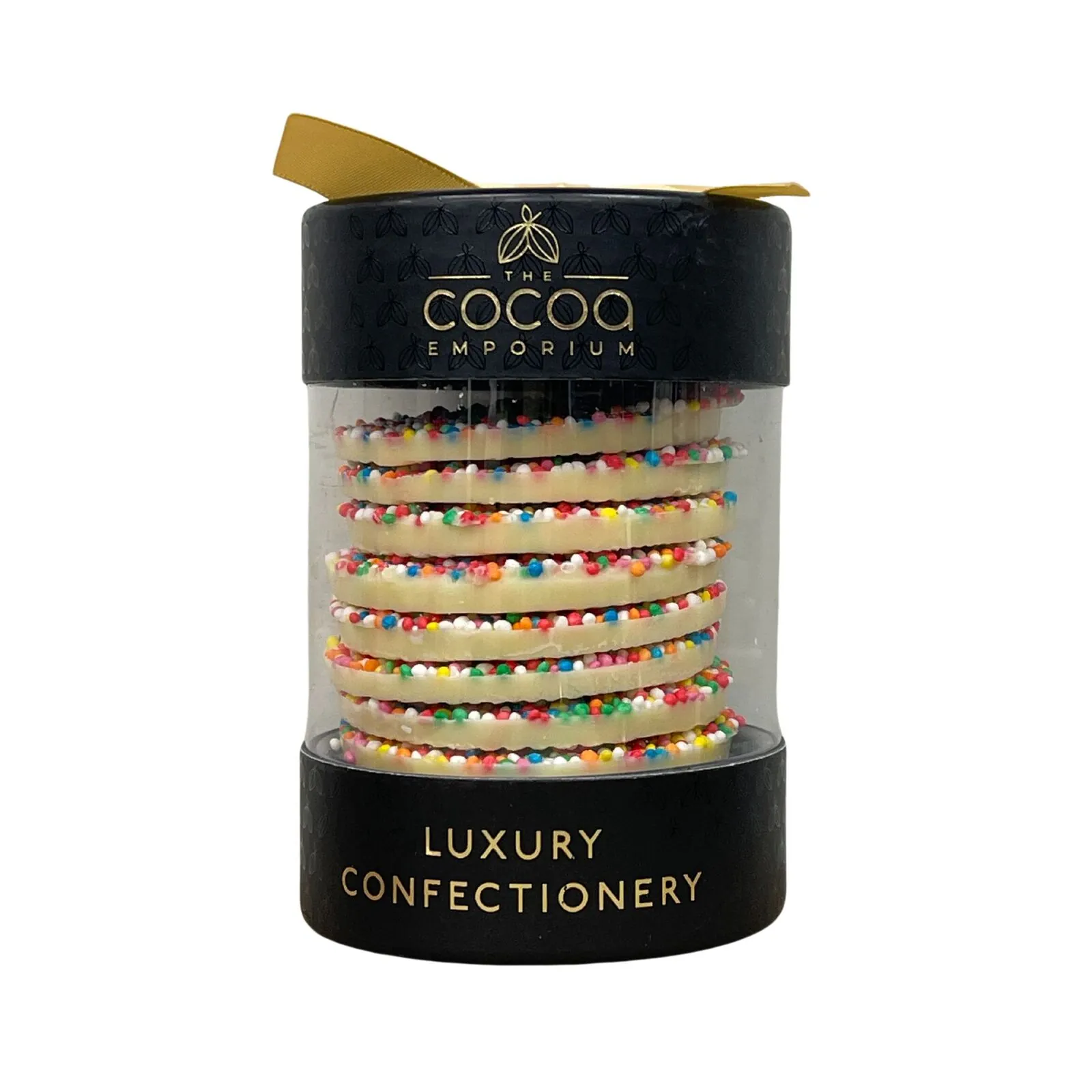 TCE White Chocolate Sprinkle Discs 120g