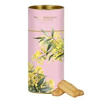 VPC Australian Wattle Shortbread Tube (180g)