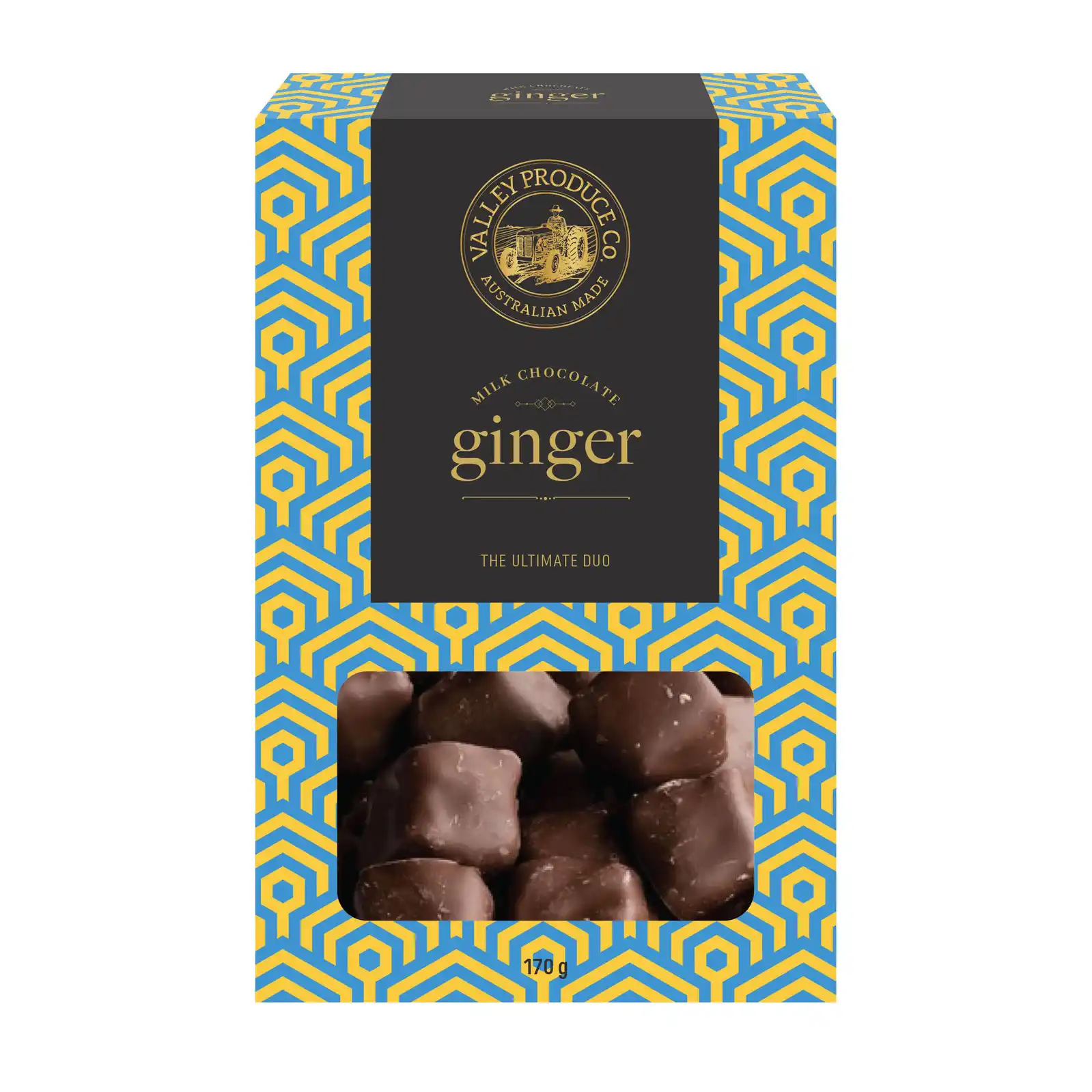 VPC Milk Chocolate Ginger (200g)