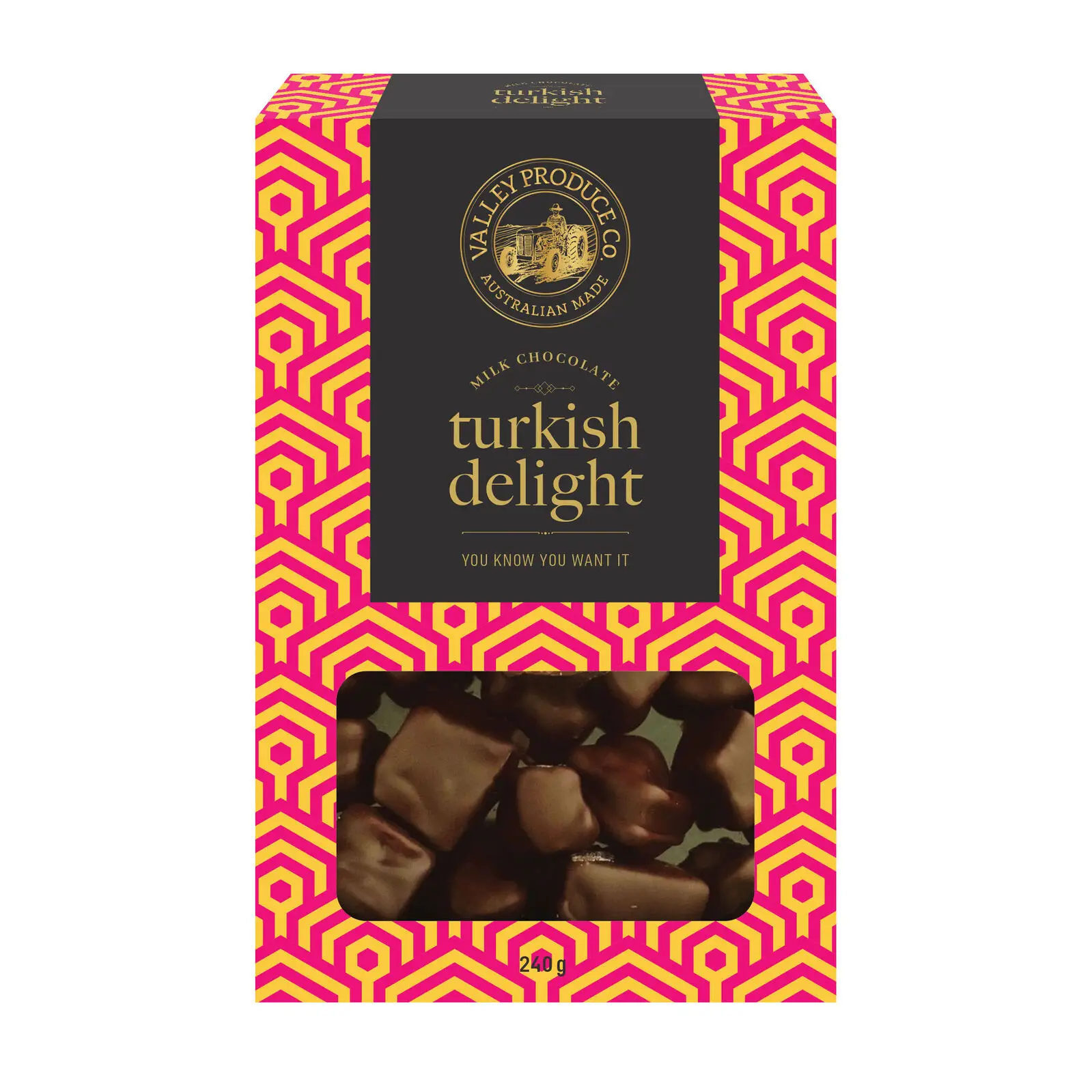 VPC Milk Chocolate Turkish Delight (200g)