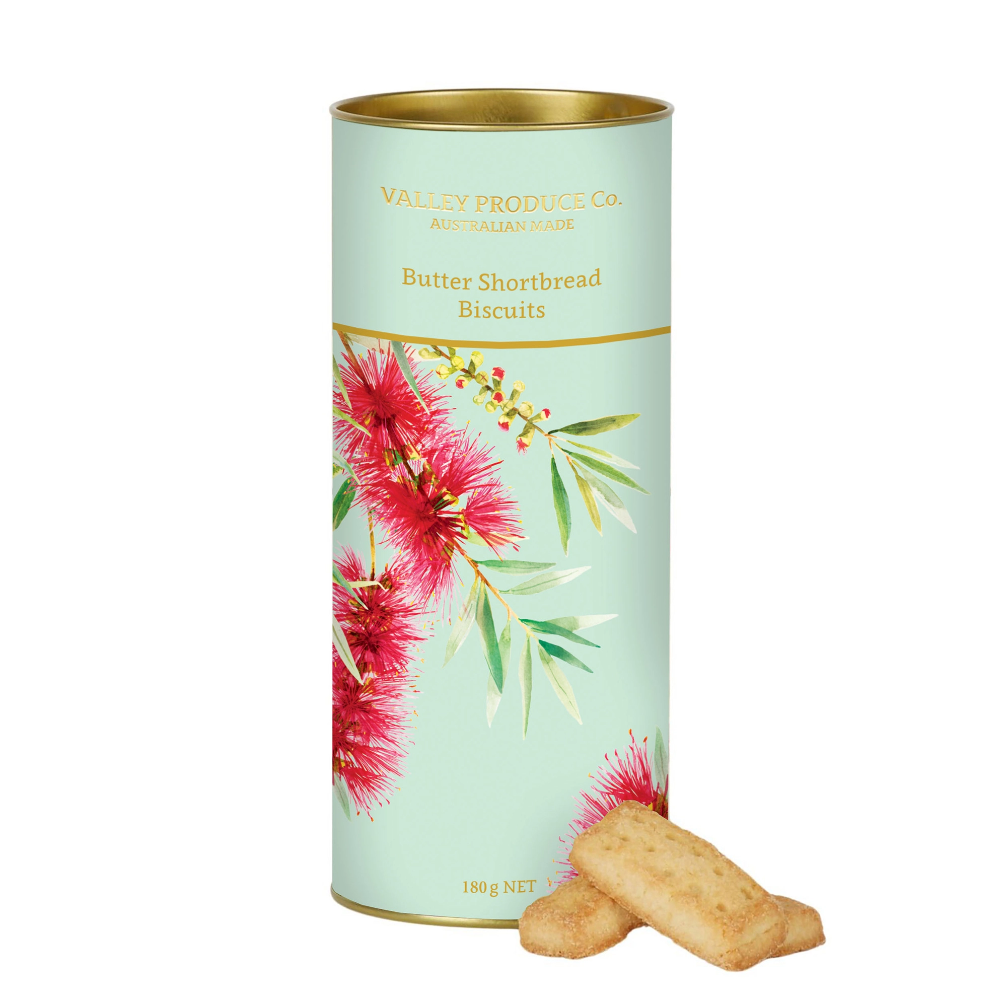 VPC Shortbread Tube - Bottlebrush (180g)