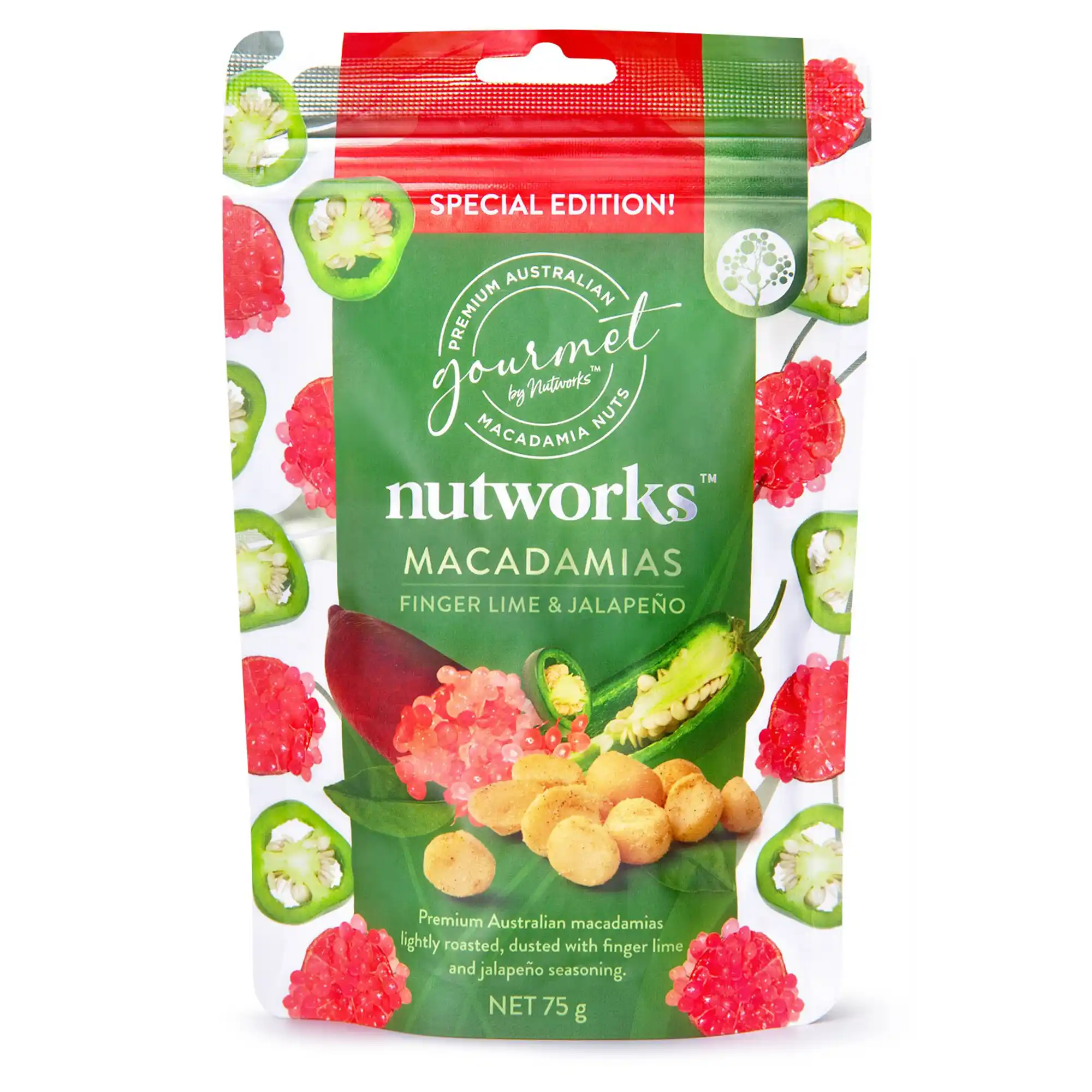 Nutworks Finger Lime & Jalapeno (75g)