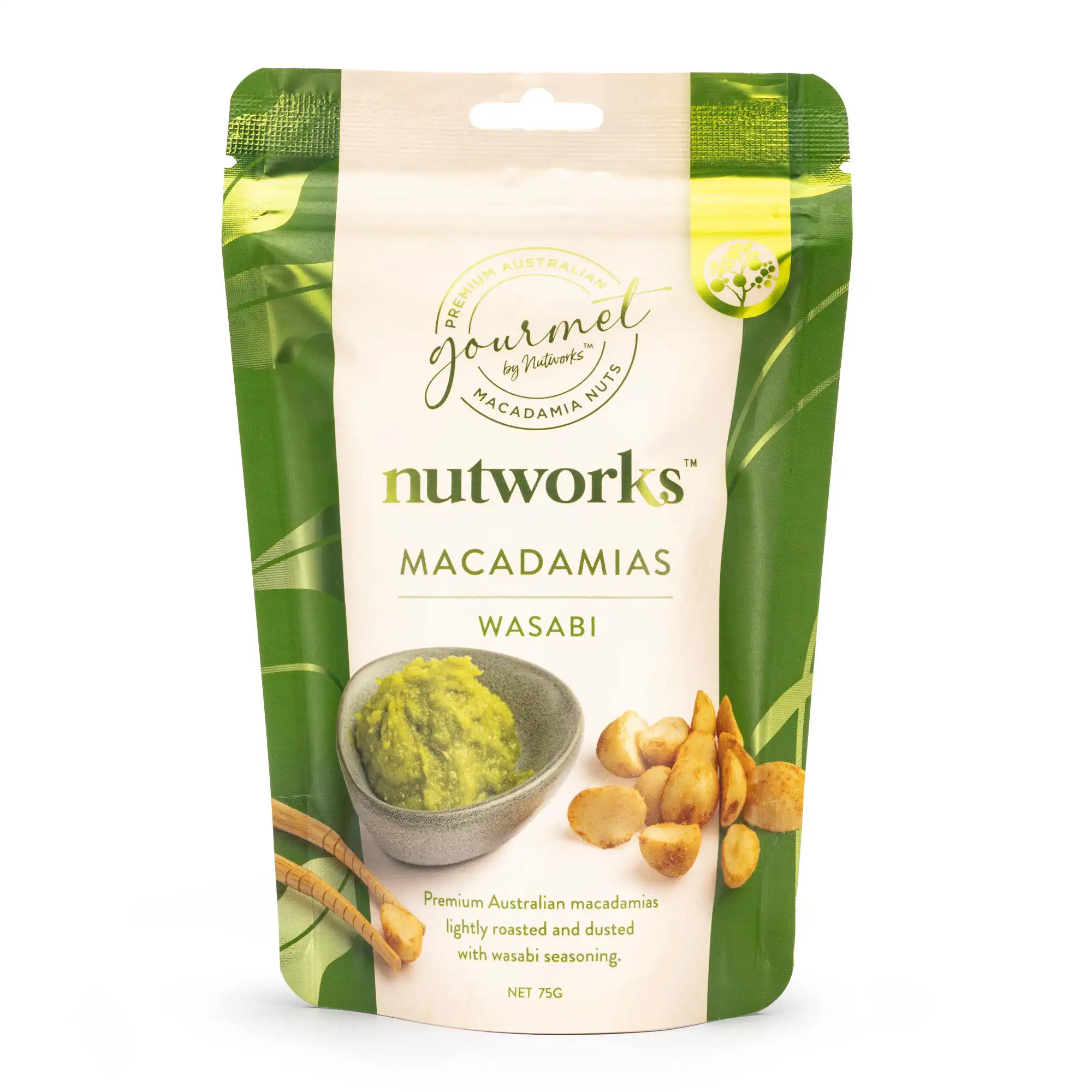 Nutworks Wasabi Macadamias SUP 75g