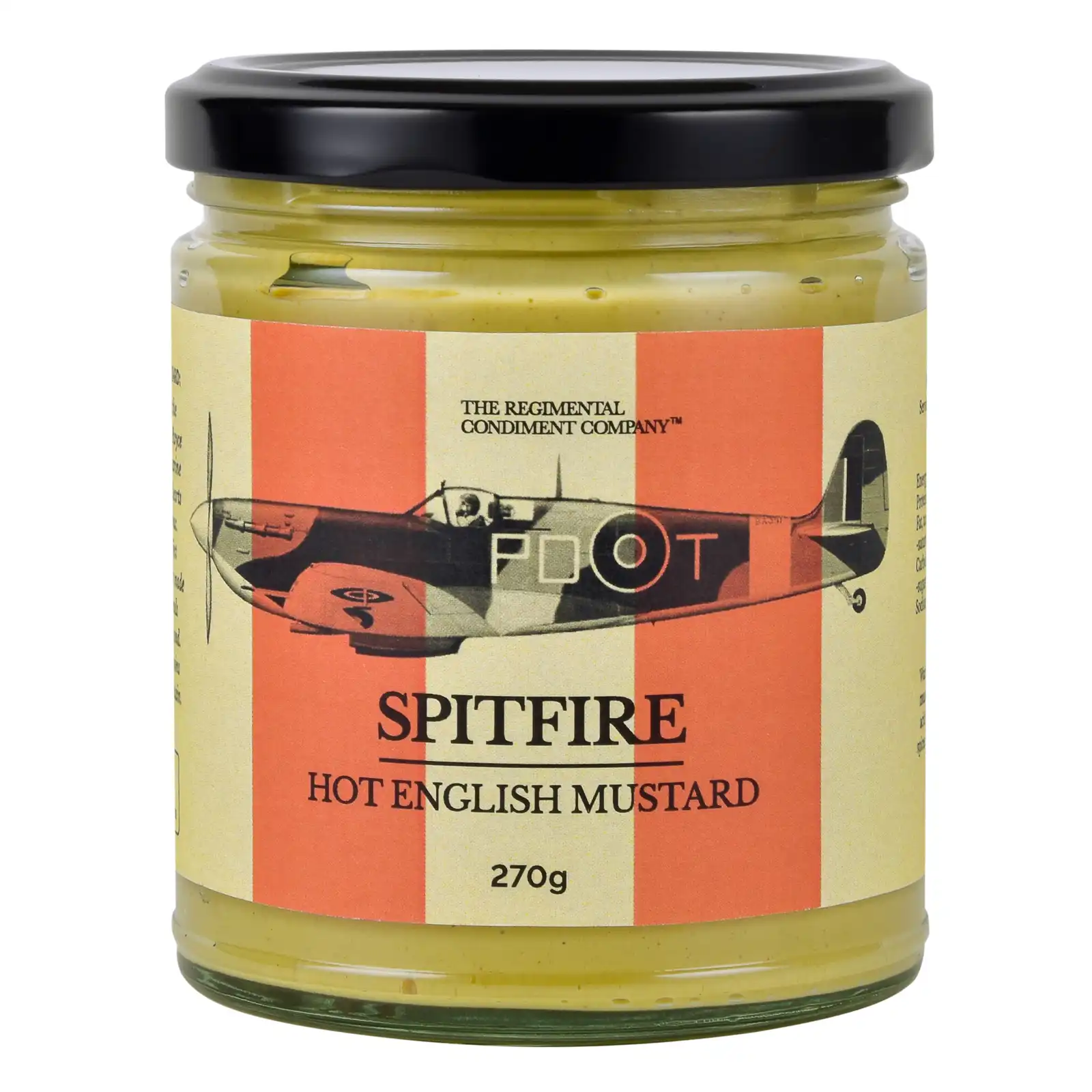 TRCC Spitfire Hot English Mustard 270g