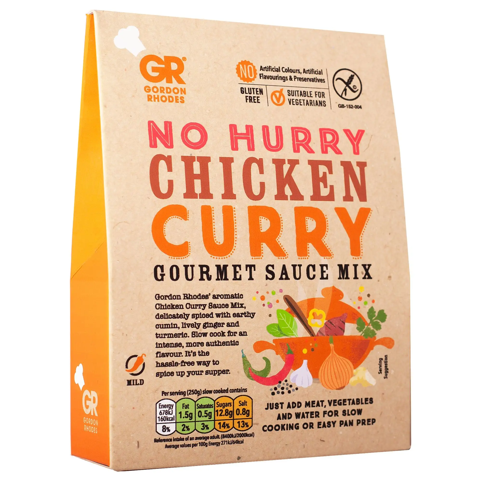 No Hurry Chicken Curry - Gourmet Sauce Mix 75g