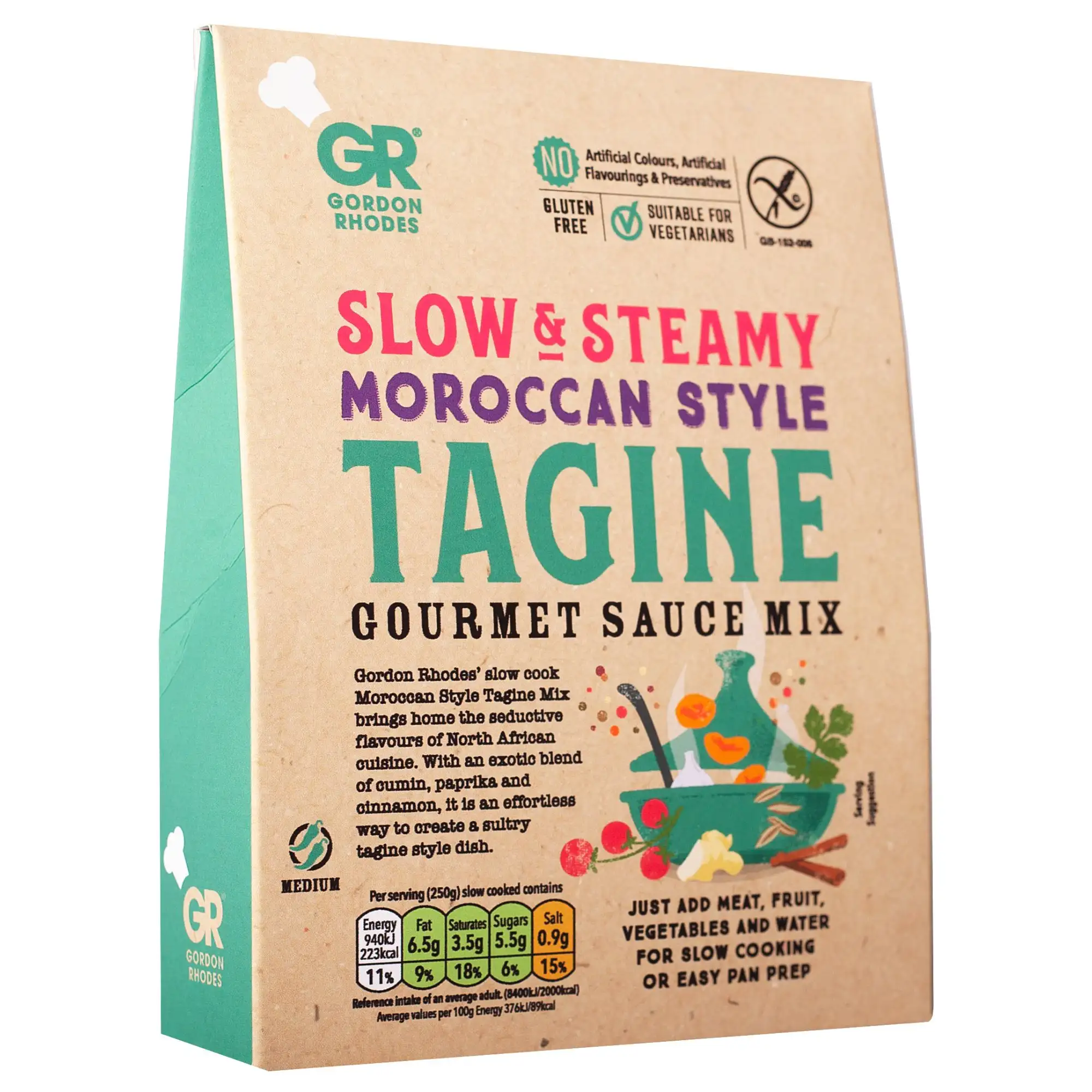 Slow & Steamy' Moroccan Style Tagine - Gourmet Sauce Mix 75g