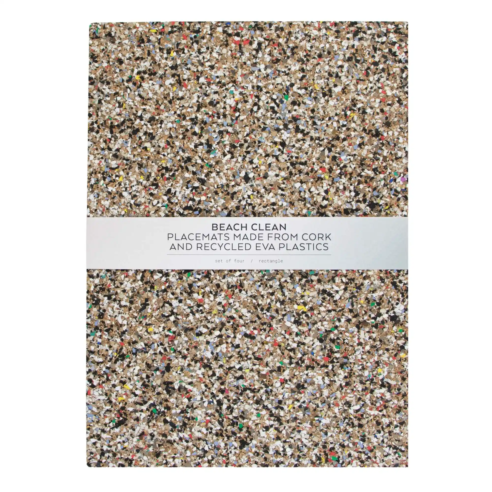 Liga Cork Beach Clean Max Rectangle Placemat Set of 4