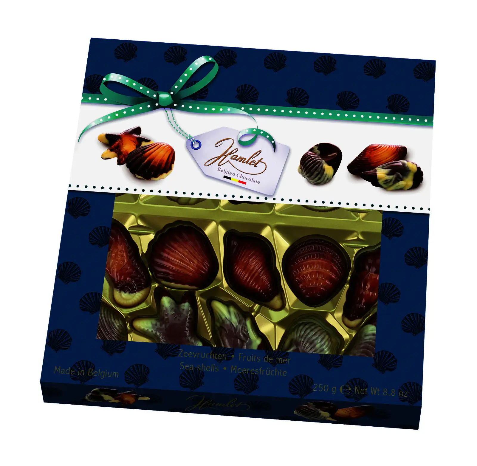 Hamlet Sea Shells Hazelnut Filling (250g)