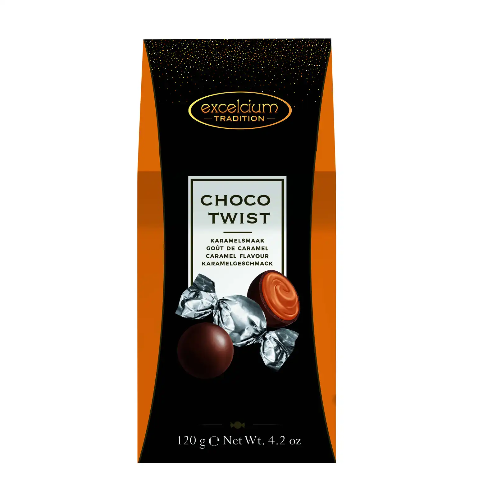 Excelcium Choco Twist - Caramel 120g 