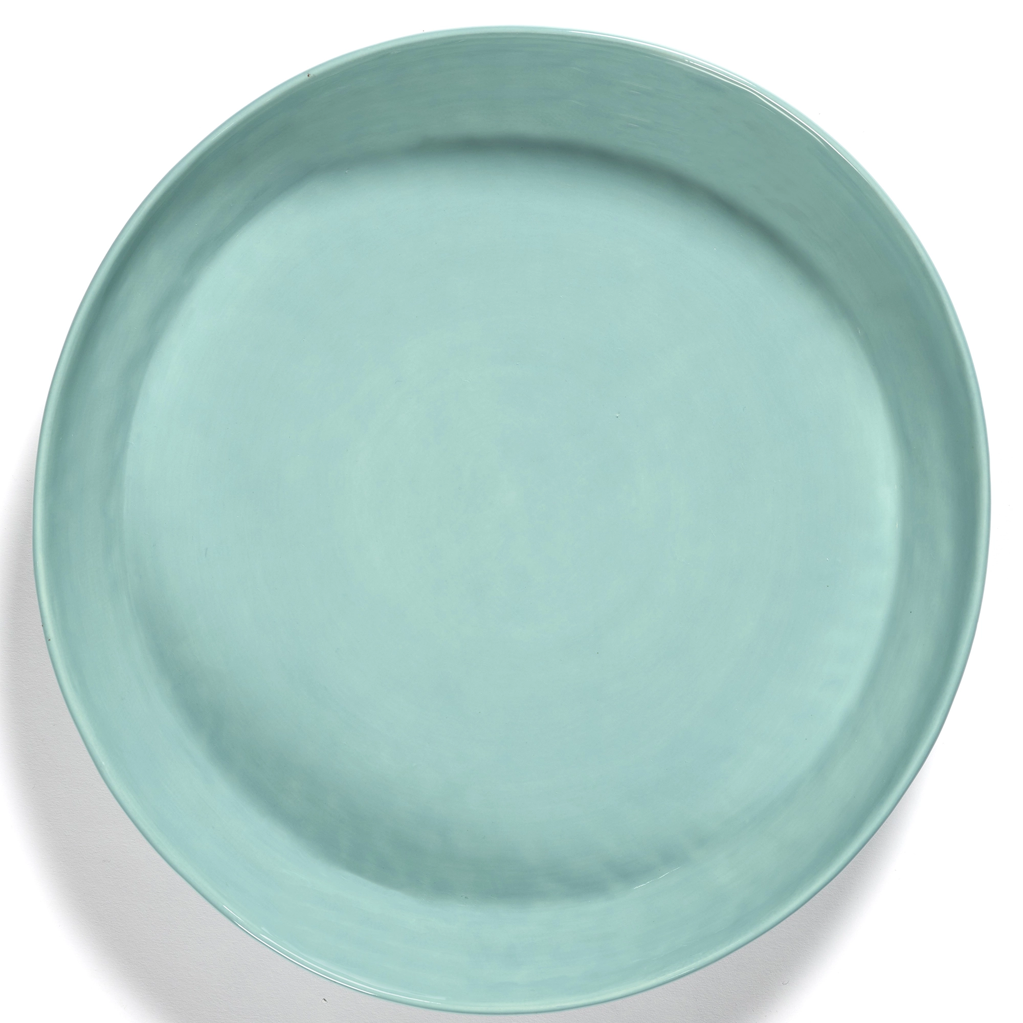 Ottolenghi Serving Bowl M Azure with Red Stripes FEAST