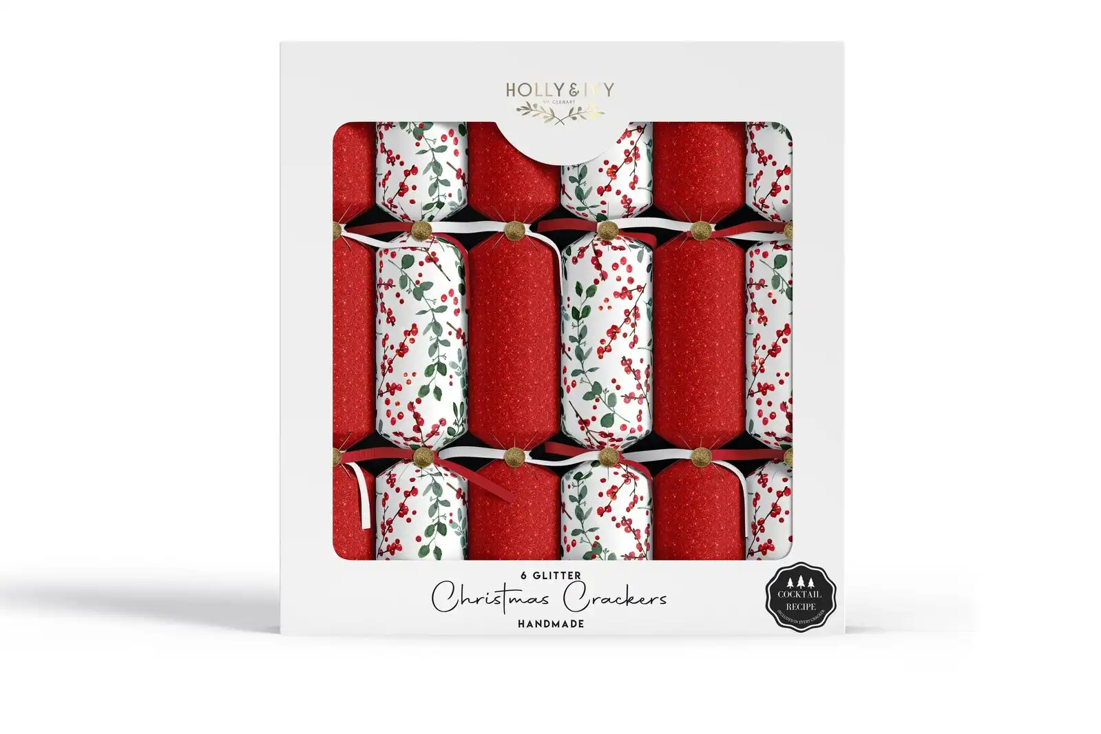 Festive Luxe - Gin Christmas Crackers - Washed Berry Sprigs