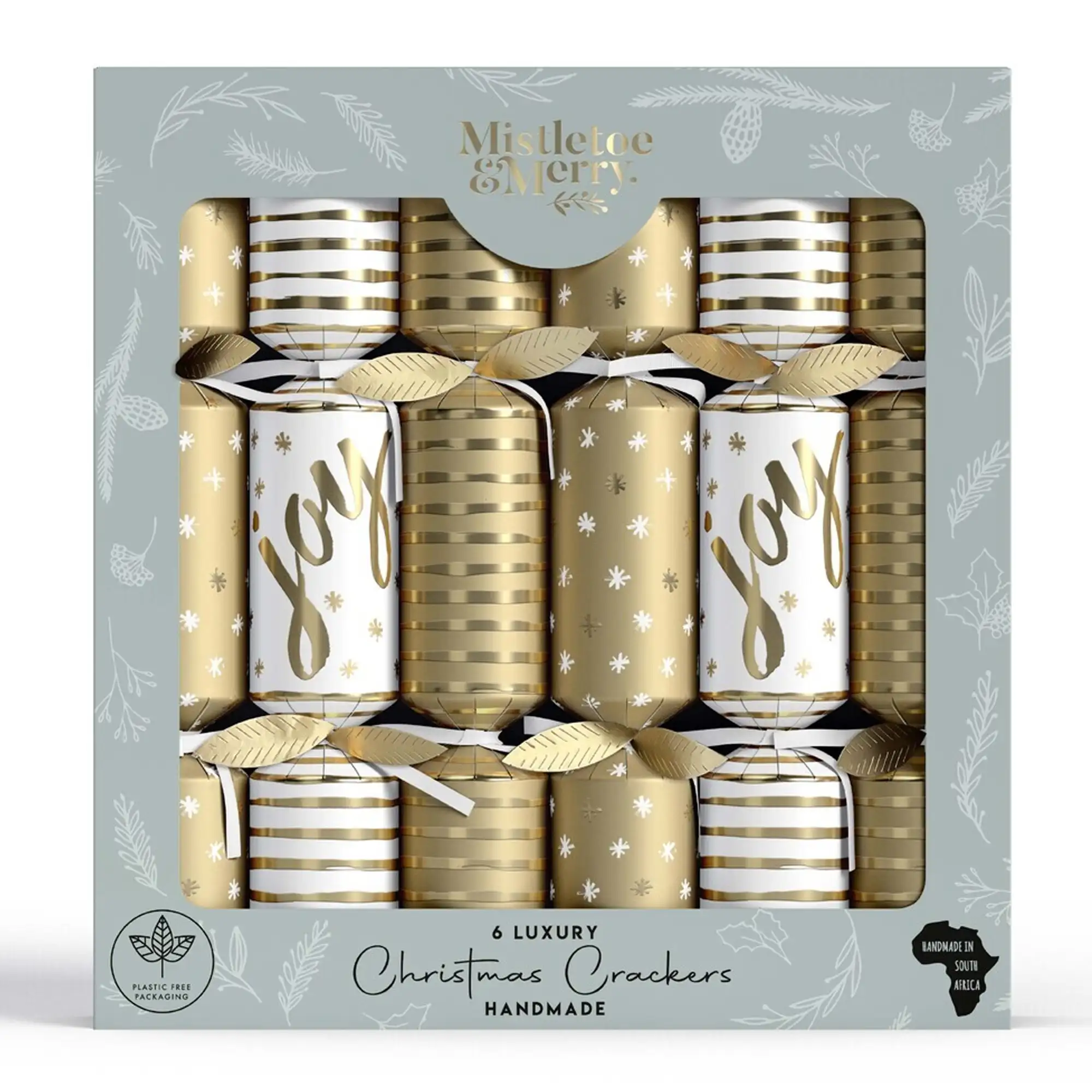 Mistletoe & Merry Luxury - Metallics Gold Joy Crackers  