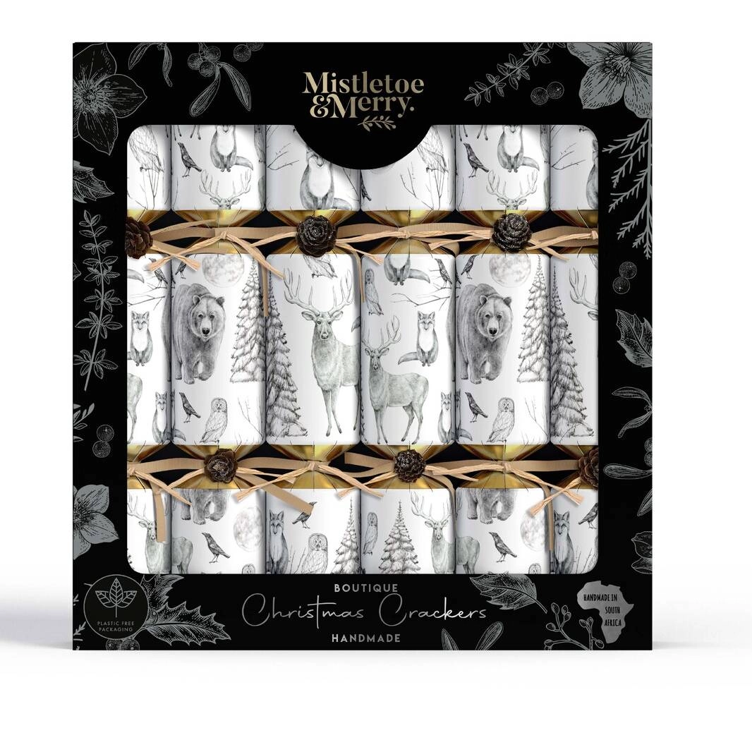 Mistletoe & Merry Boutique - Black & White Nordic Crackers