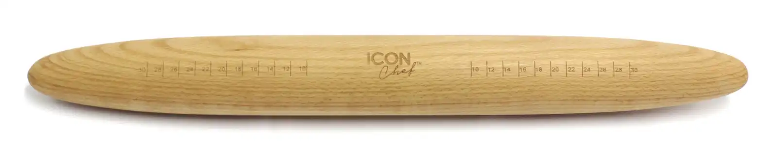 French Stick Rolling Pin - Beech Wood