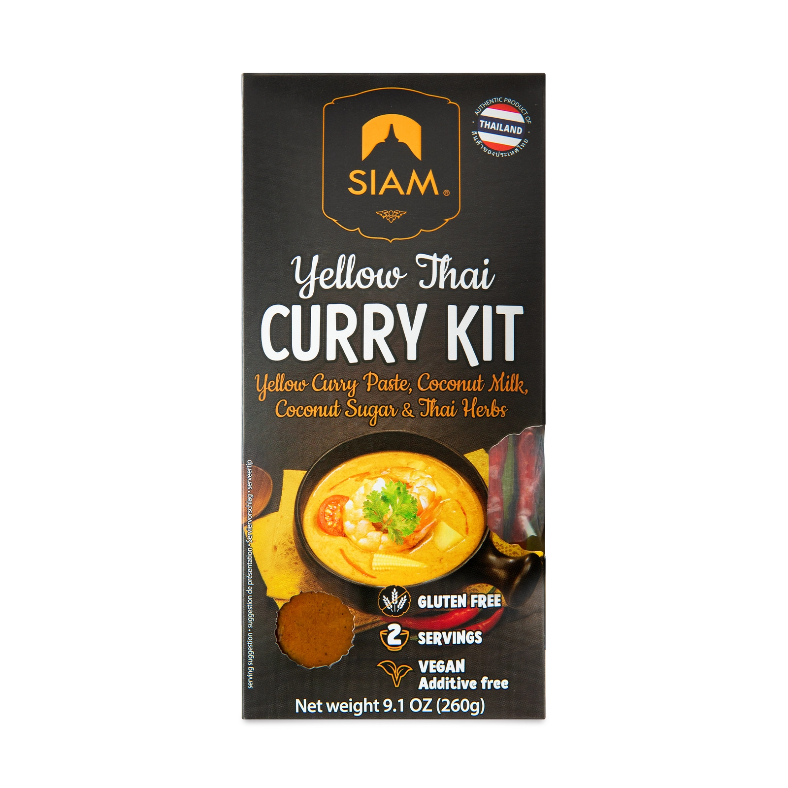 SIAM Yellow Thai Curry Kit (260g)