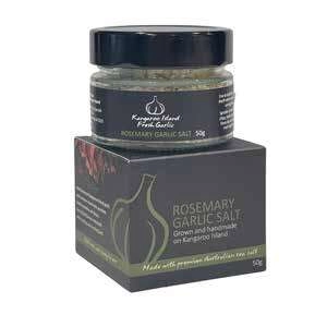 Kangaroo Island Fresh Garlic - Rosemary Garlic Salt Flakes (50g)